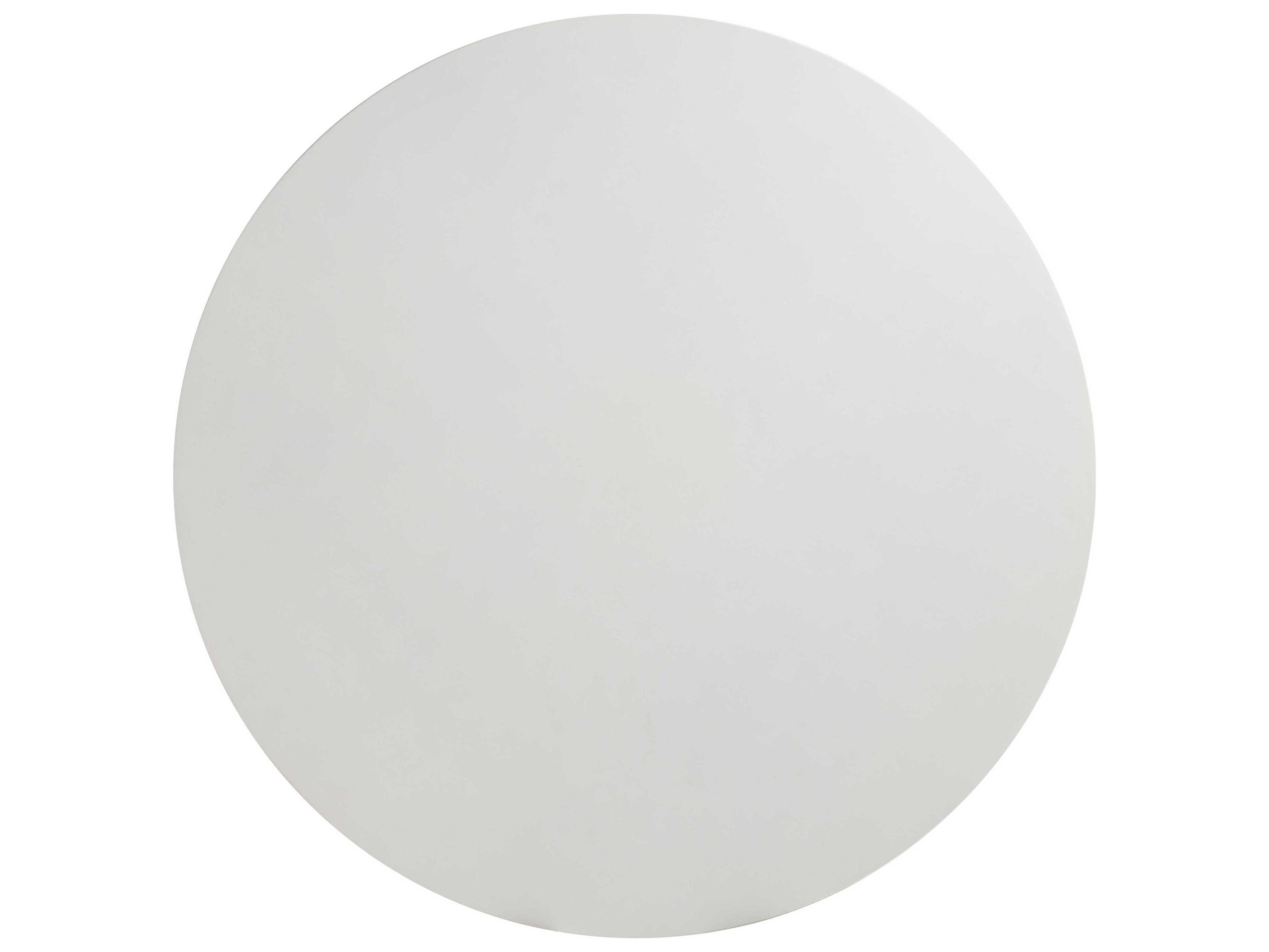 Bernhardt Exteriors Rochelle Weathered Teak Round Outdoor Patio Coffee Table