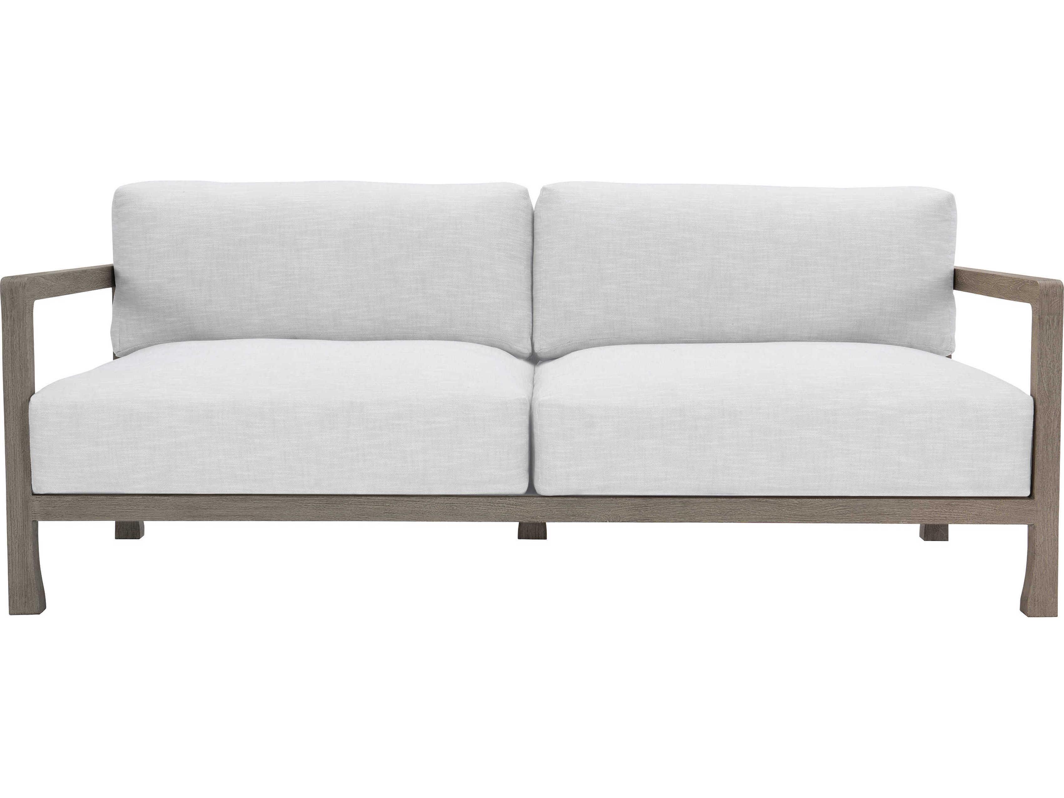 Bernhardt Exteriors Tanah Weathered Teak Patio Sofa