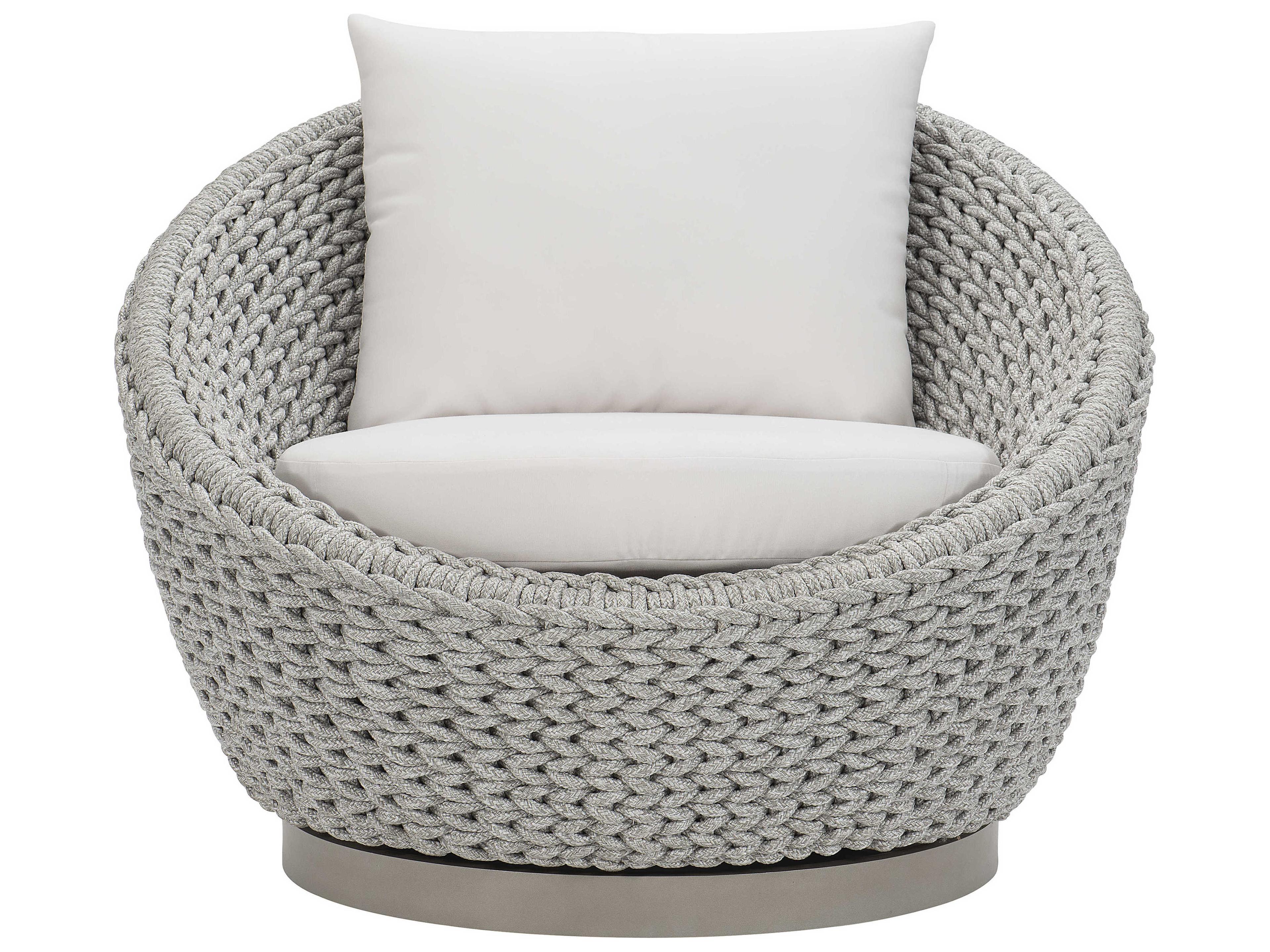 Bernhardt Exteriors Marled Clay Patio Lounge Chair with Cushion