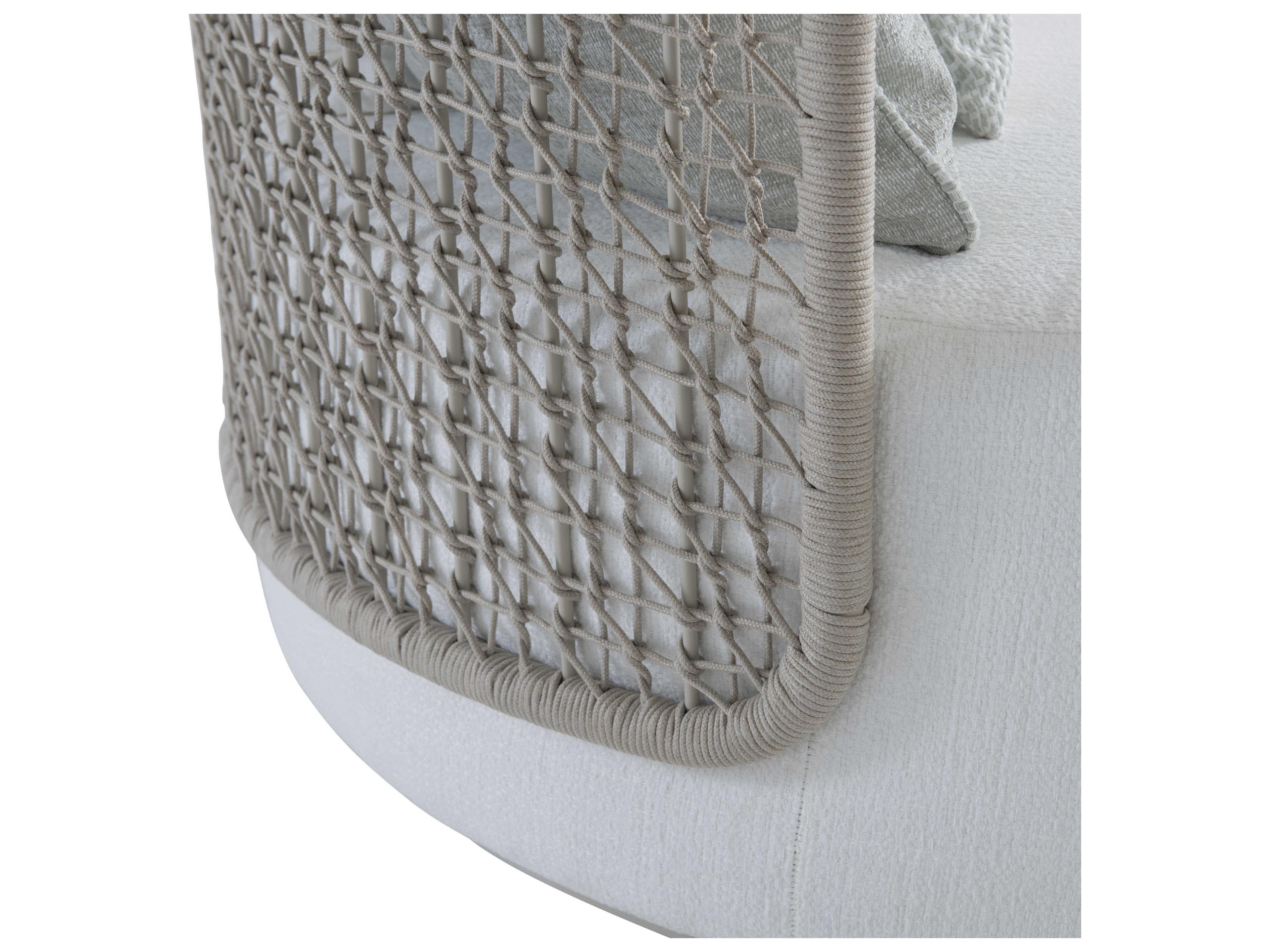 Bernhardt Exteriors Capella Gray Swivel Lounge Daybed