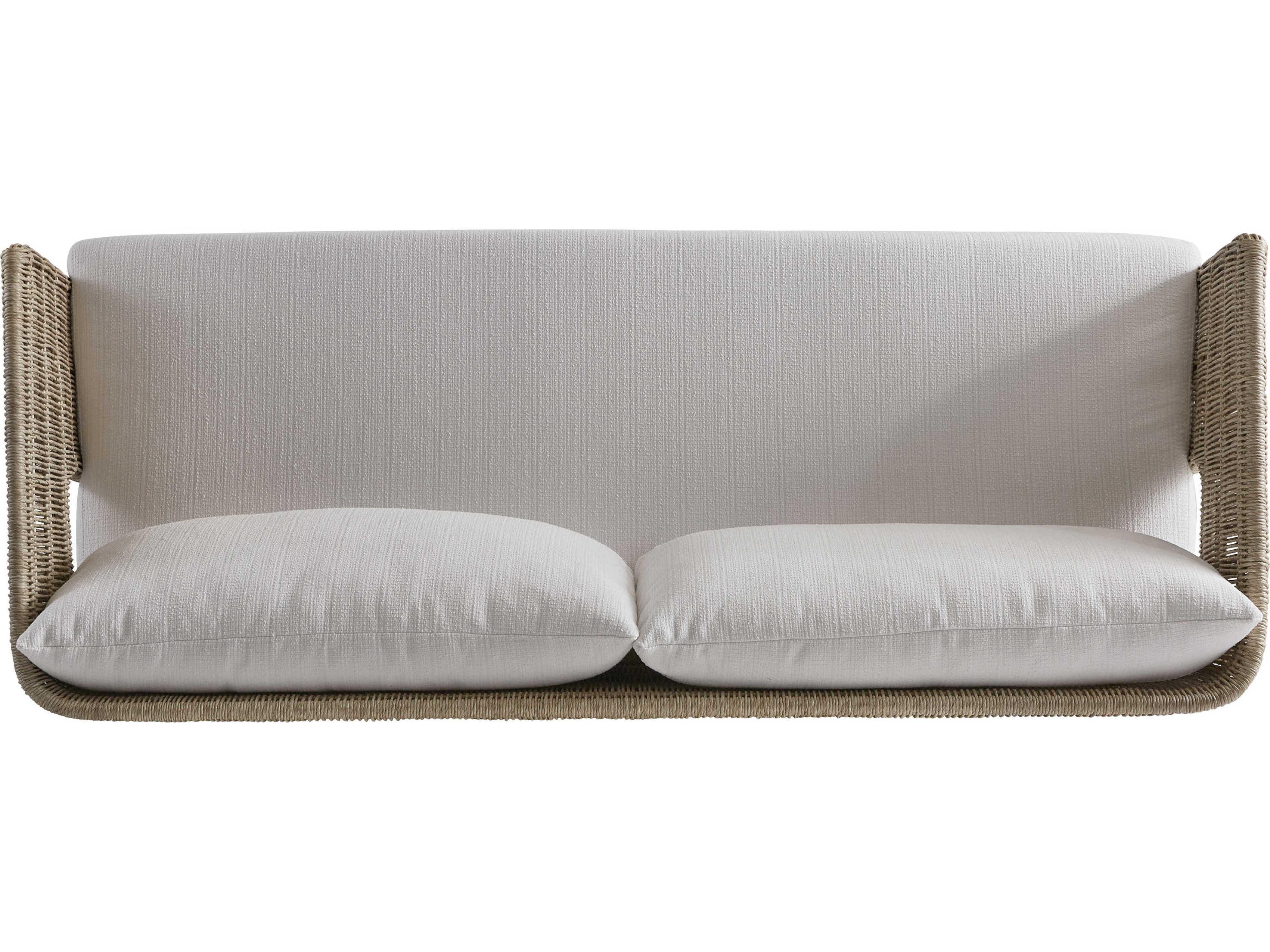 Bernhardt Exteriors Maldives Hazelnut / Weathered Teak Sofa