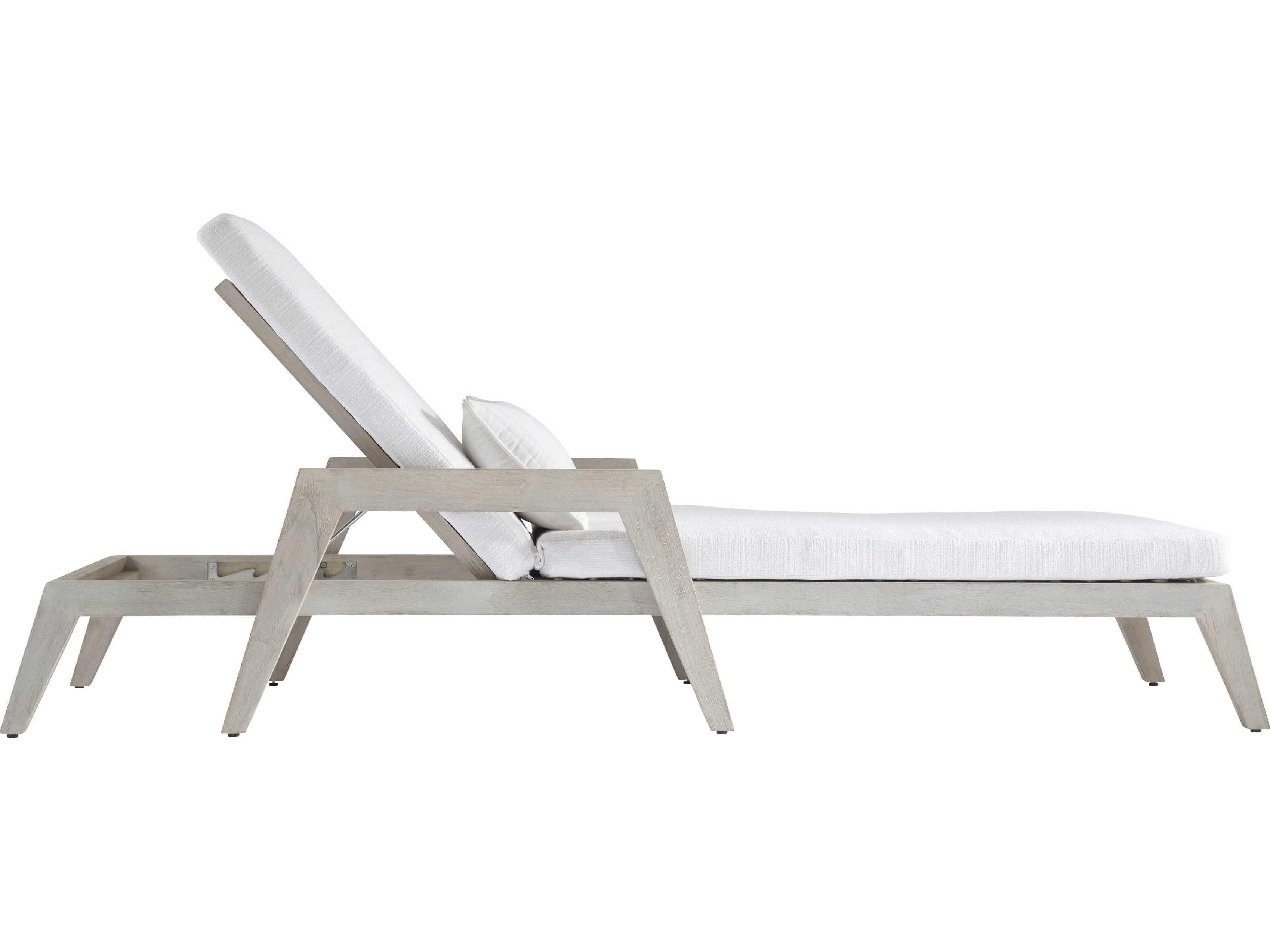 Bernhardt Exteriors Altea Sun Washed Outdoor Patio Chaise Lounge
