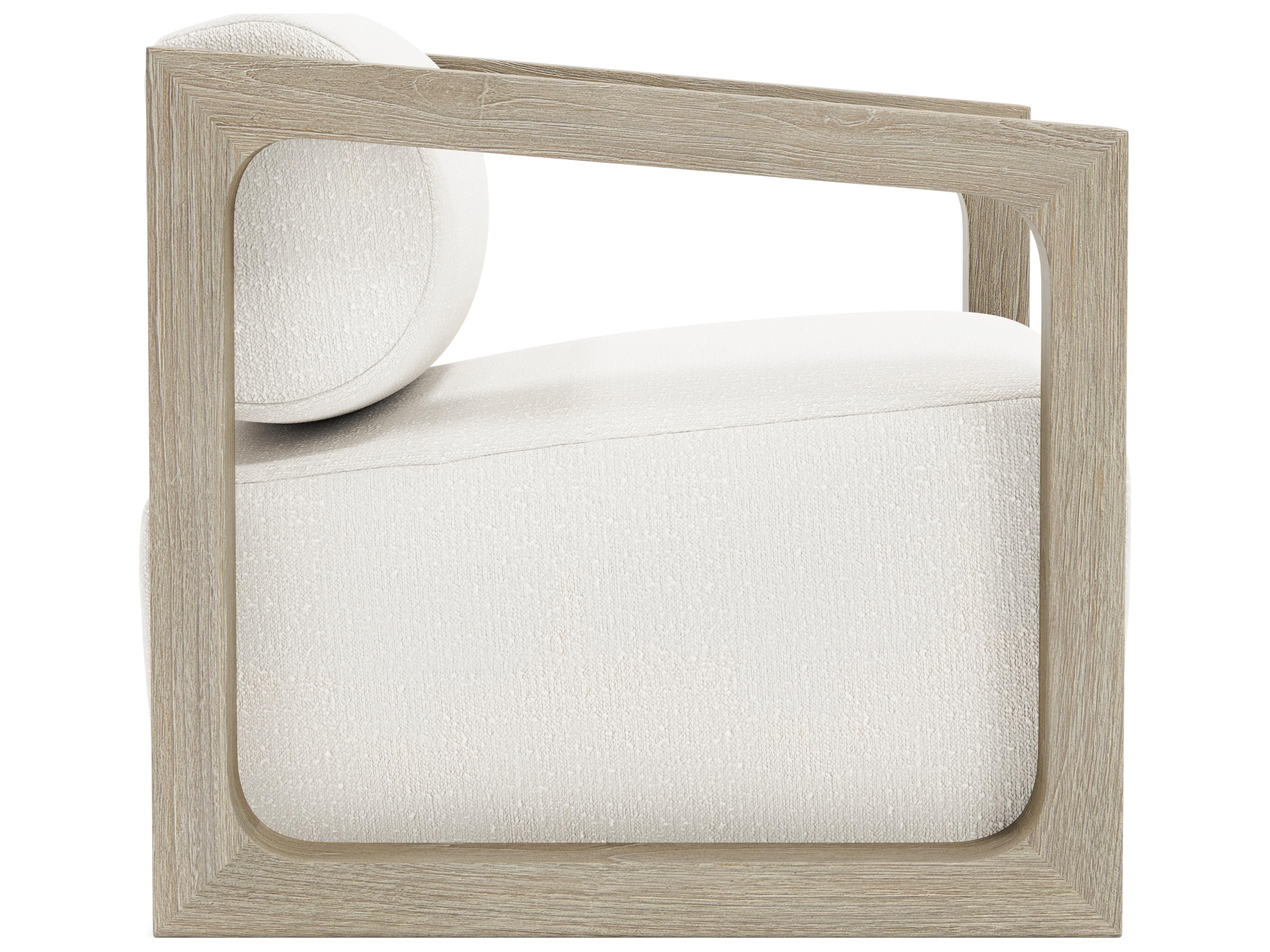 Bernhardt Exteriors Leilani Sea Oat Finish Cushion Lounge Chair