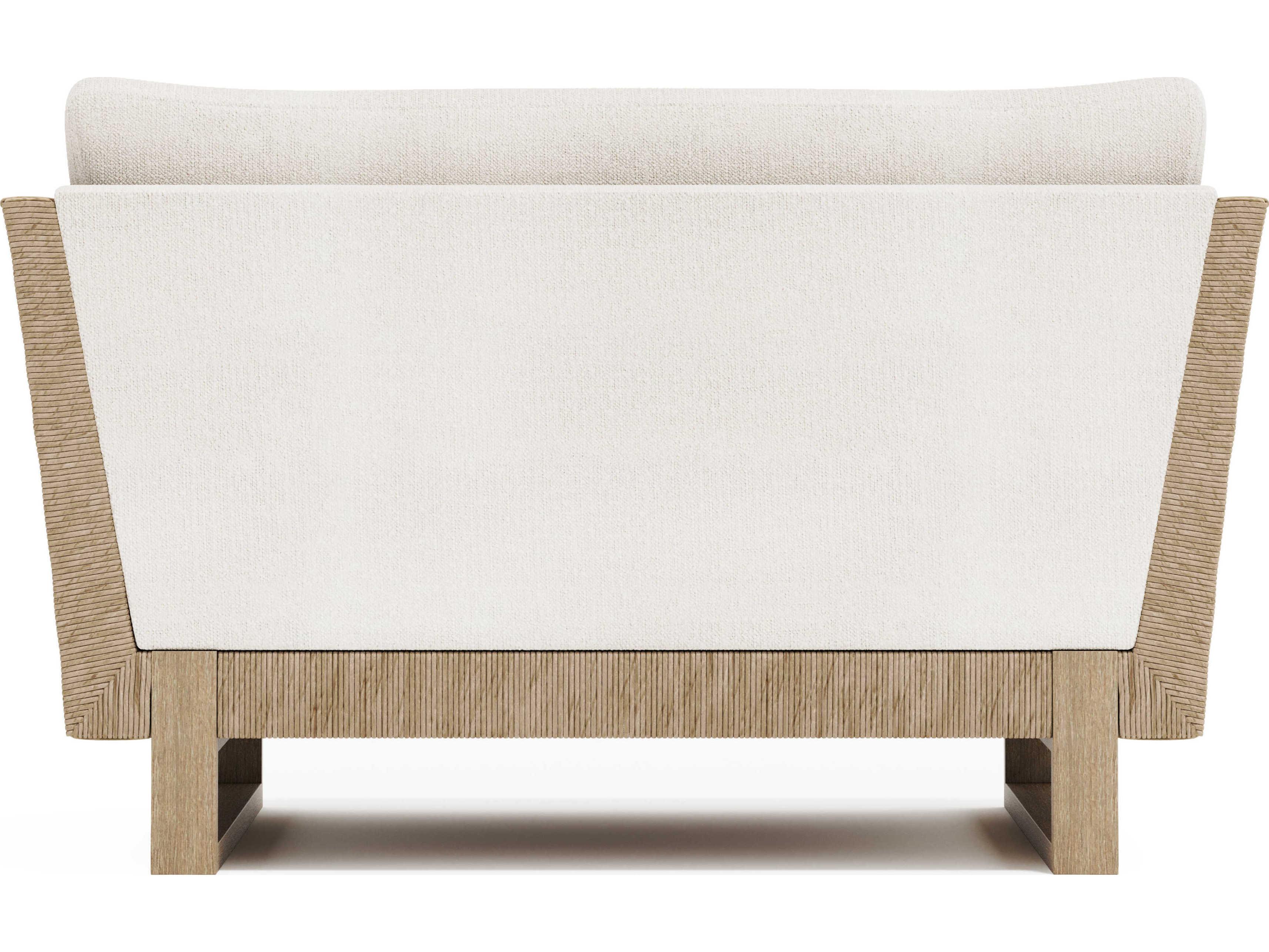 Bernhardt Exteriors Praia Teak Cushion Patio Lounge Chair