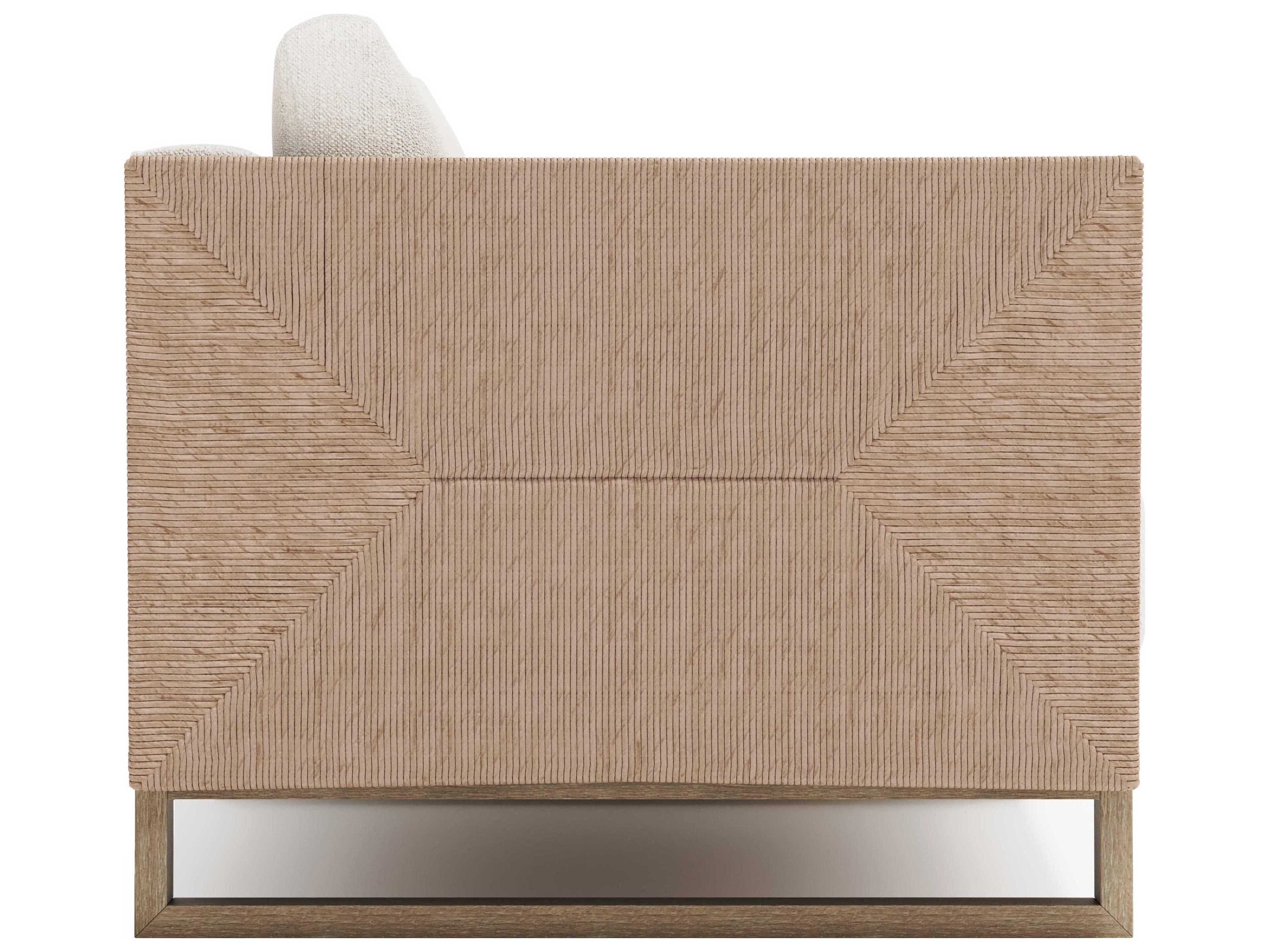 Bernhardt Exteriors Praia Teak Cushion Outdoor Patio Sofa