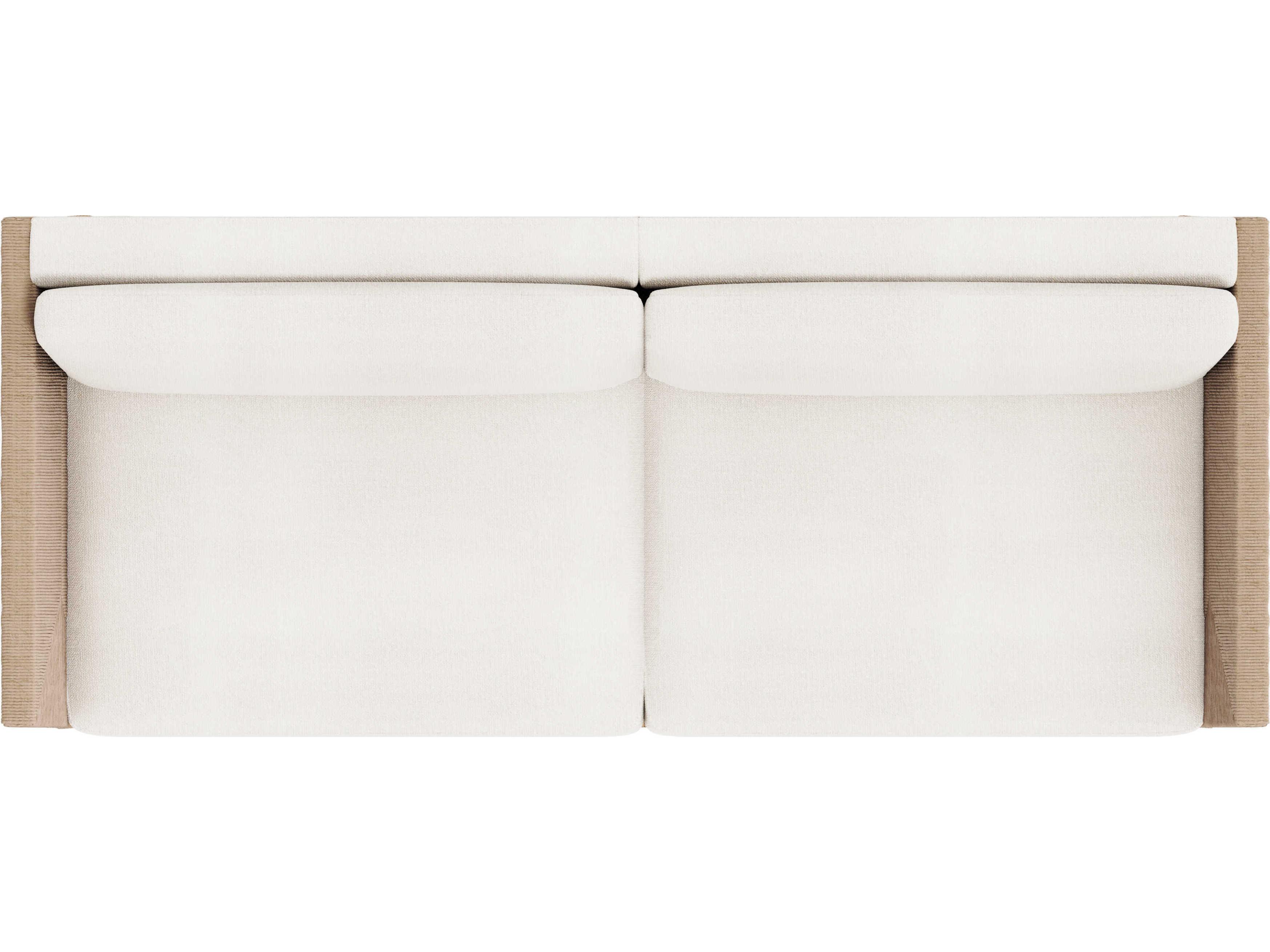 Bernhardt Exteriors Praia Teak Cushion Outdoor Patio Sofa