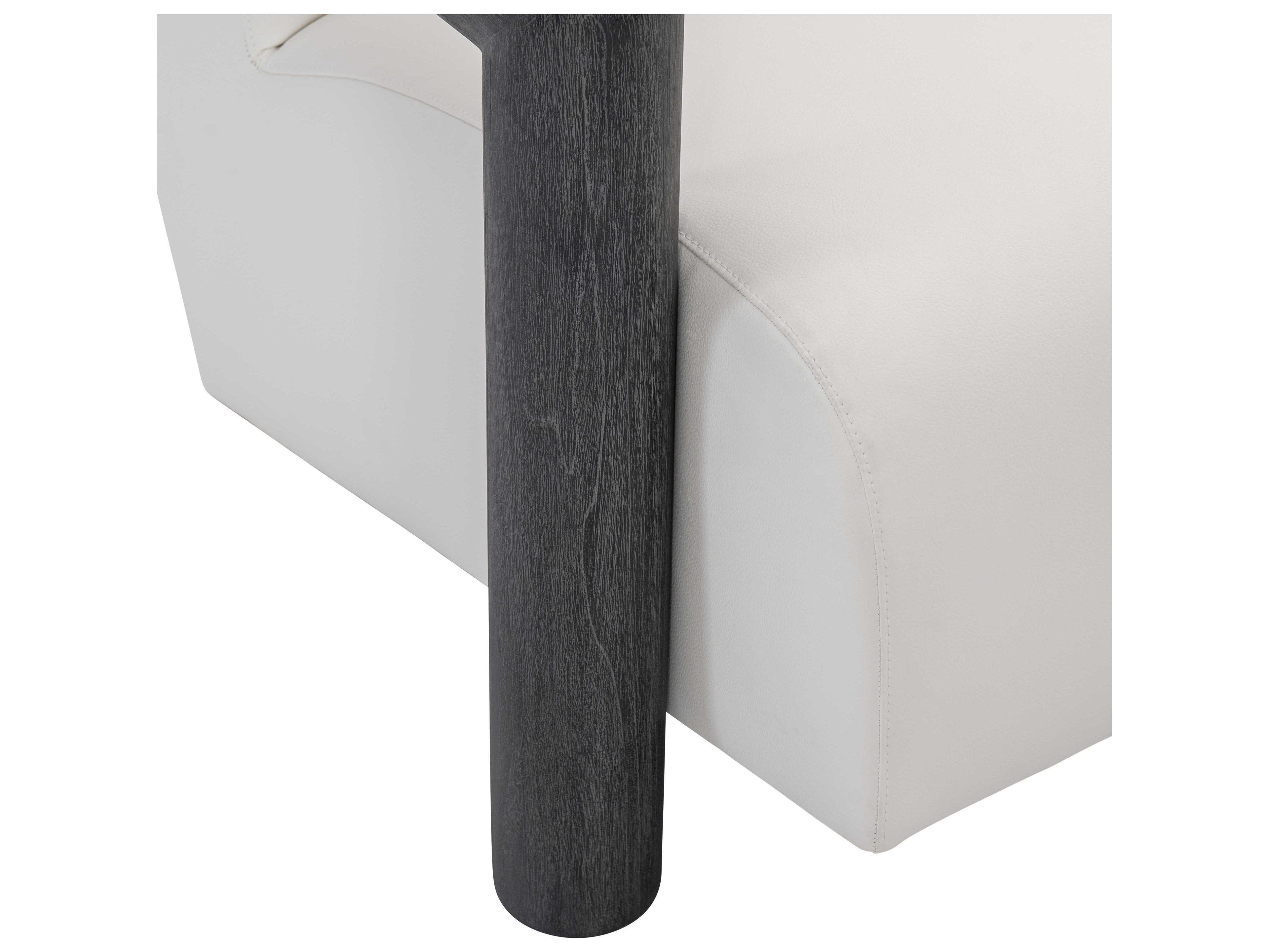 Bernhardt Exteriors Mara Flint Gray Teak Outdoor Lounge Chair