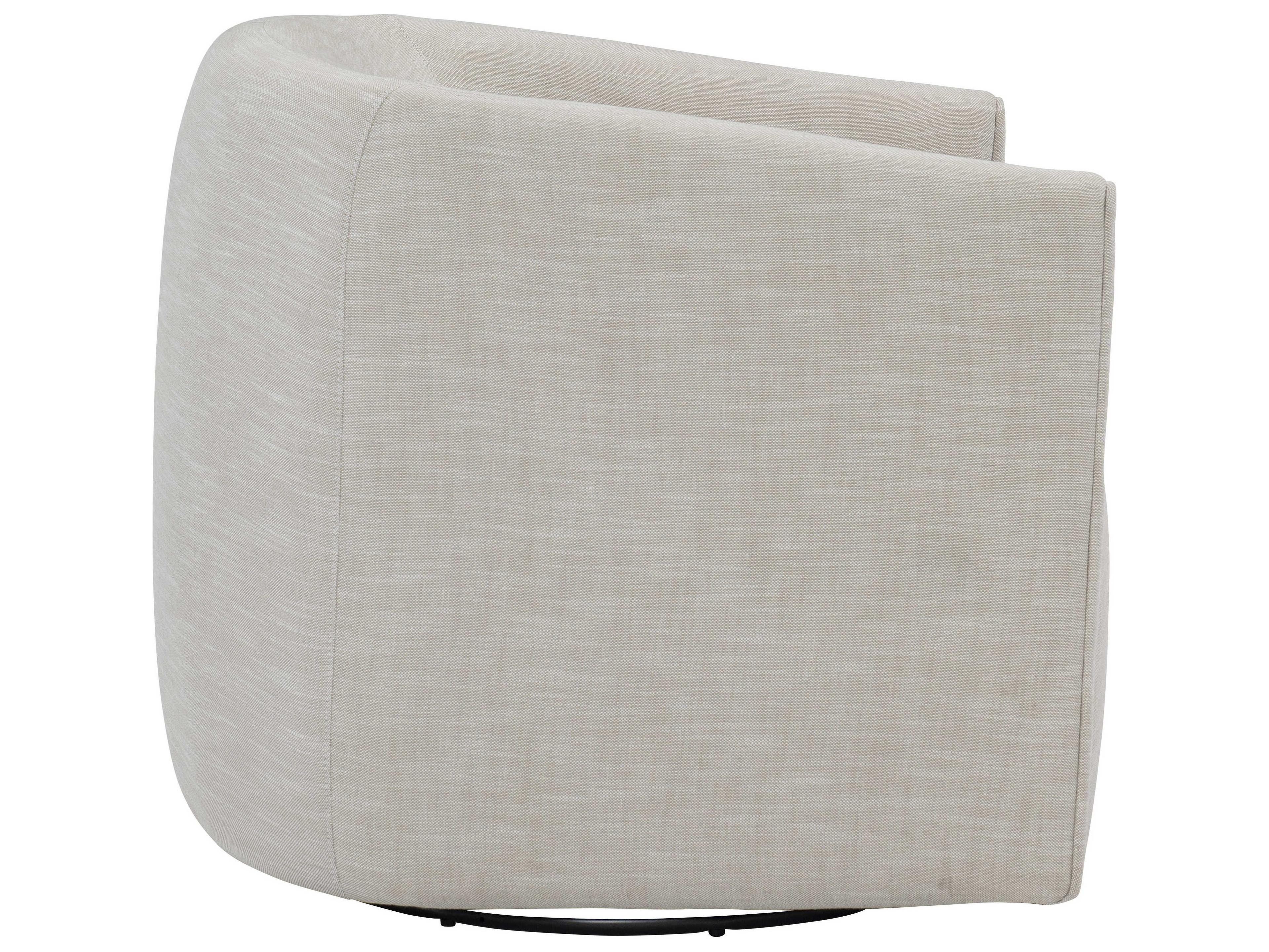 Bernhardt Exteriors Ravello Black Swivel Lounge Chair