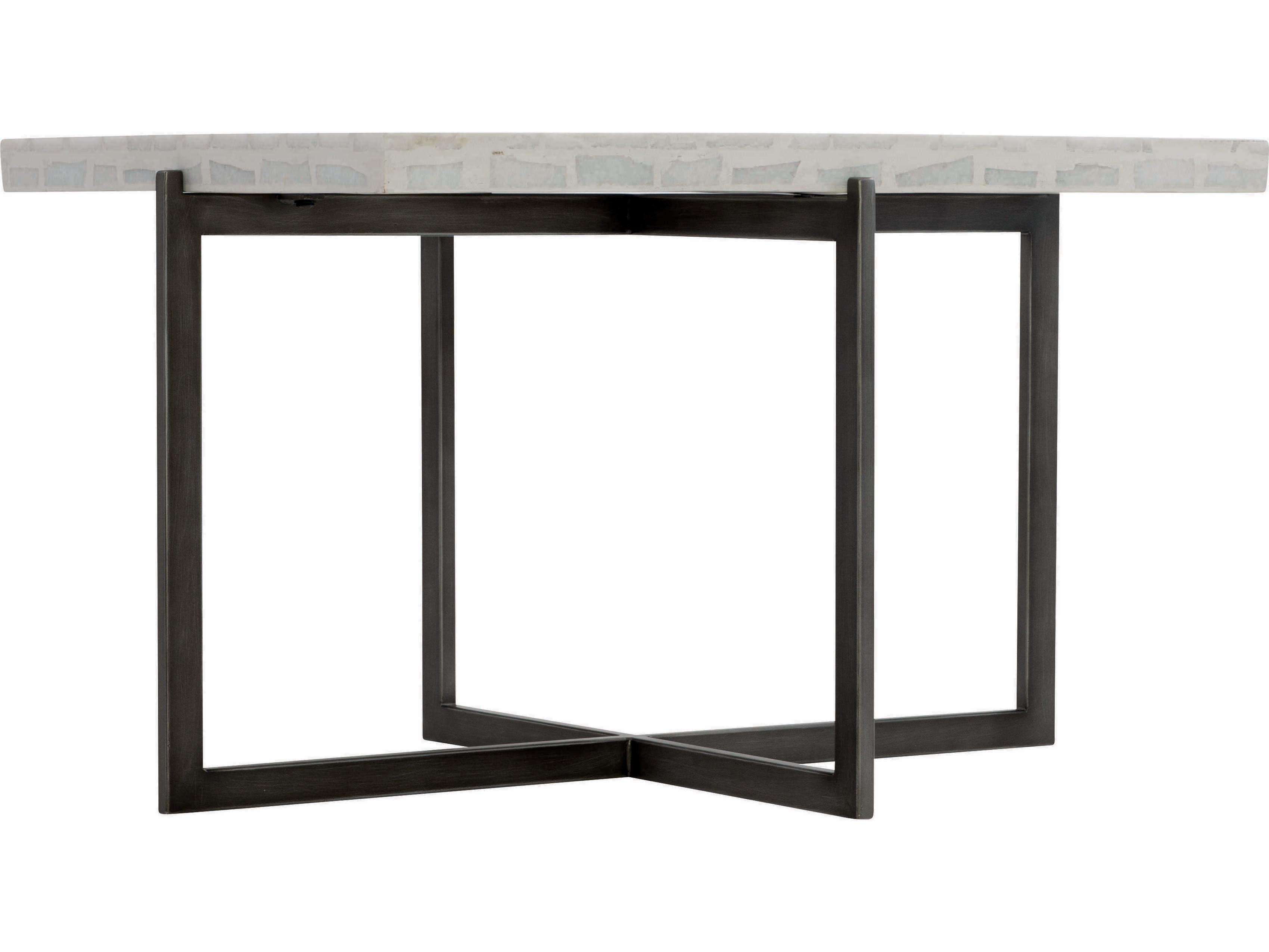 Bernhardt Exteriors Stillwater Flint Gray / Terrazzo Rectangular Outdoor Coffee Table