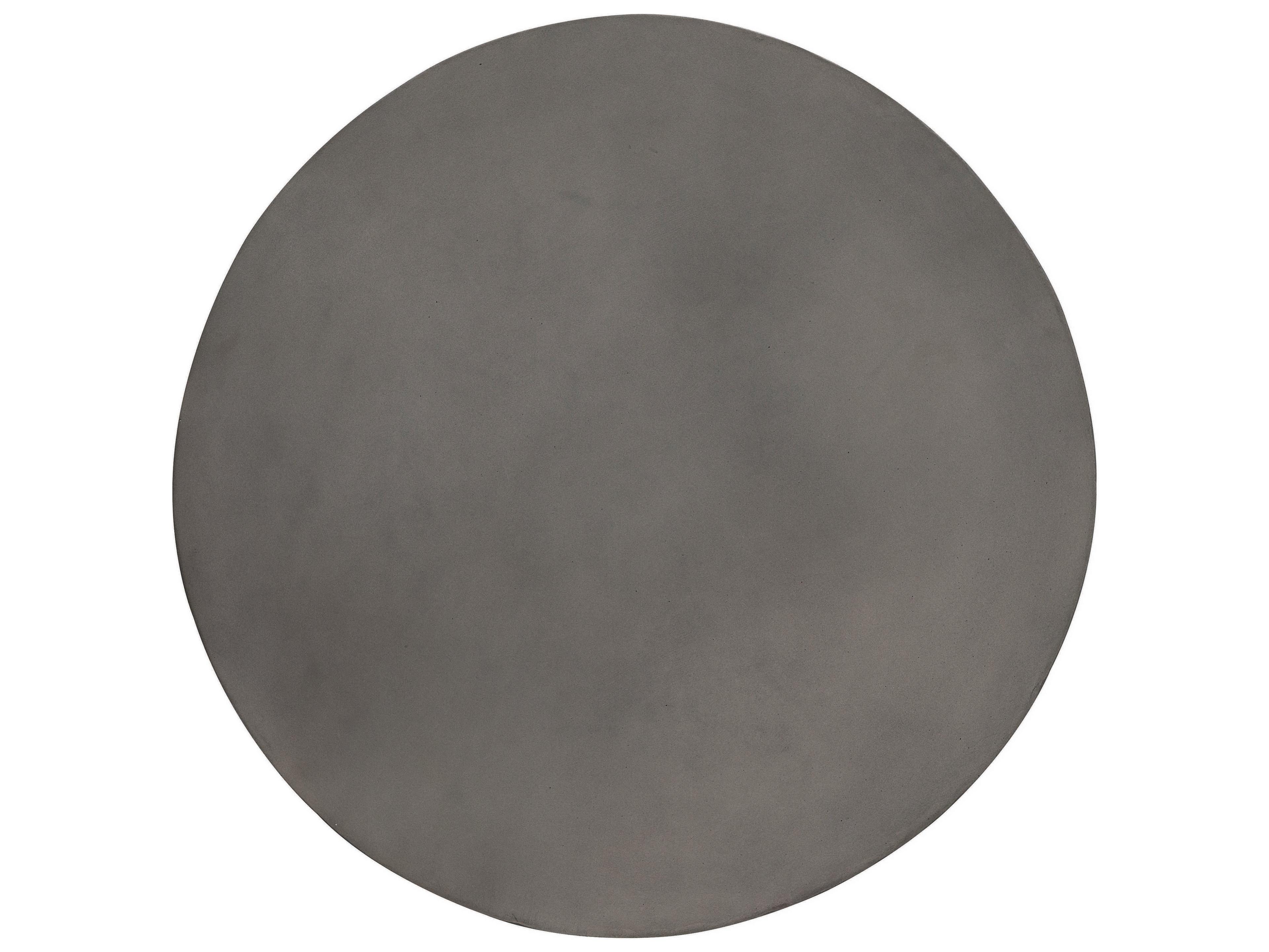 Bernhardt Exteriors Miramar Dark Charcoal Round Outdoor Patio Coffee Table