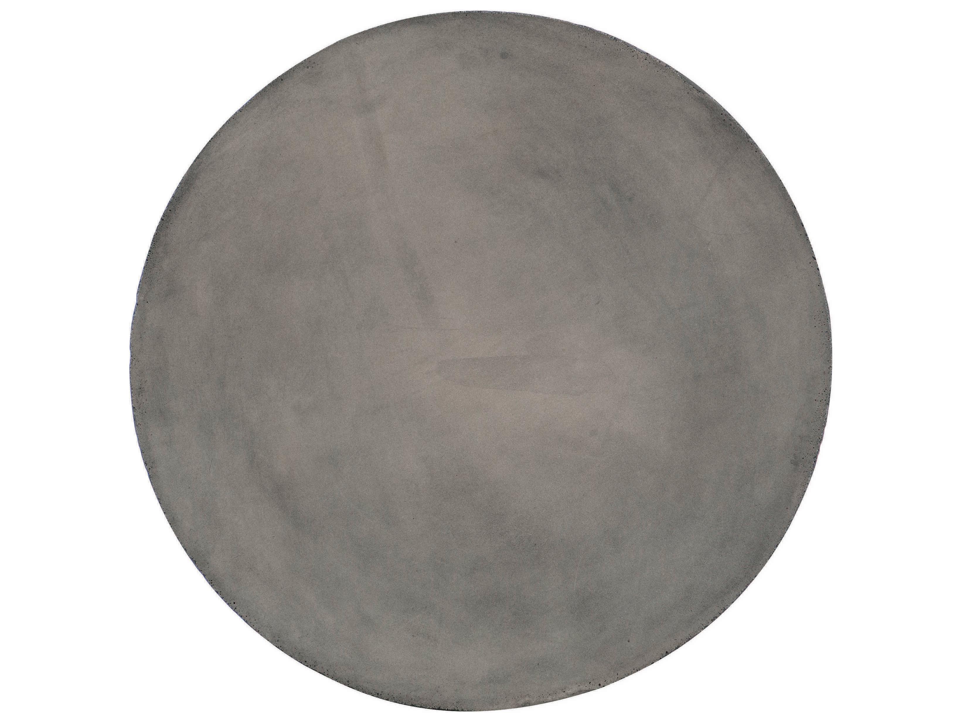 Bernhardt Exteriors Miramar Dark Charcoal Round Outdoor End Table
