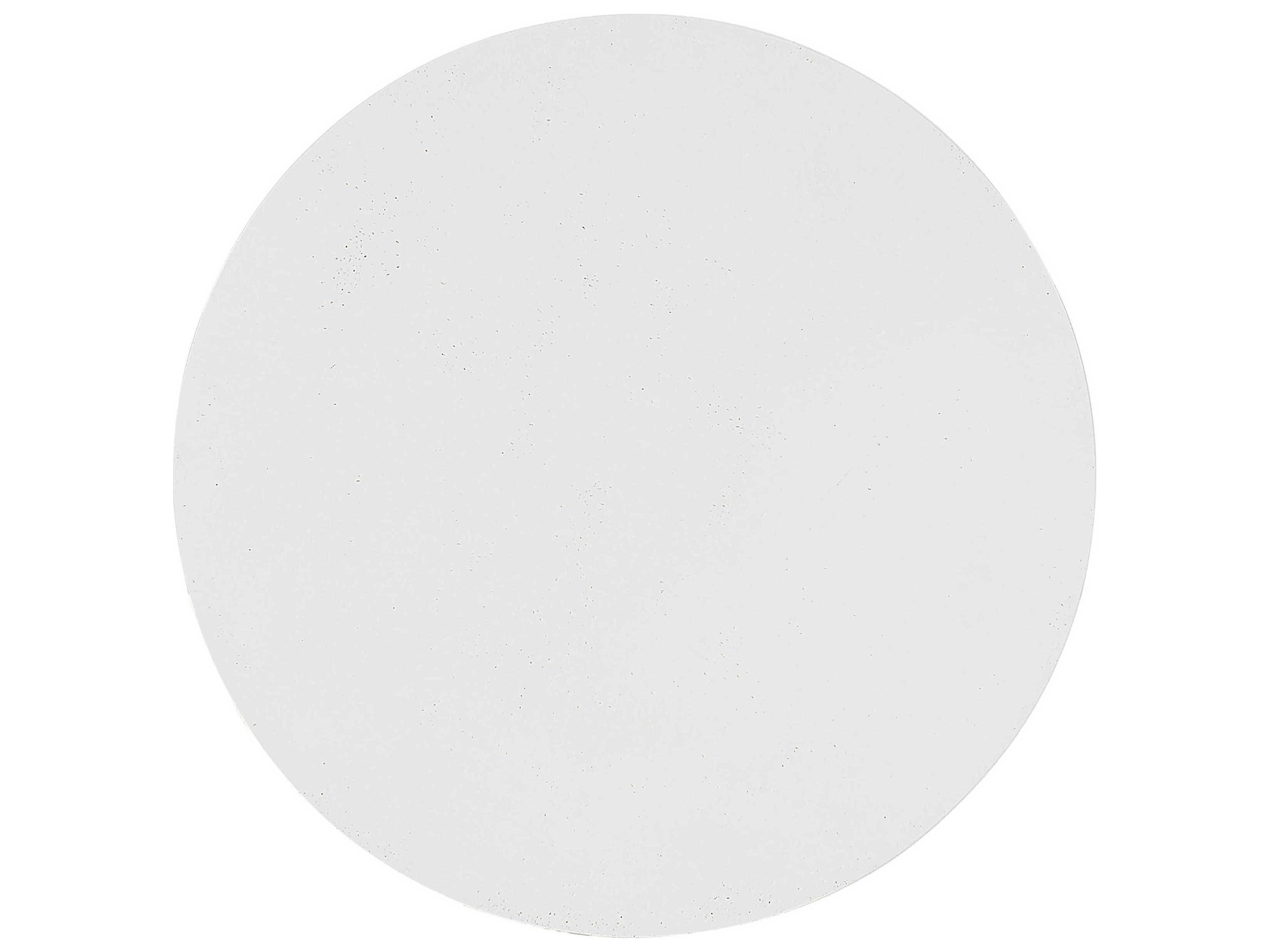 Bernhardt Exteriors Voile White Round Outdoor End Table