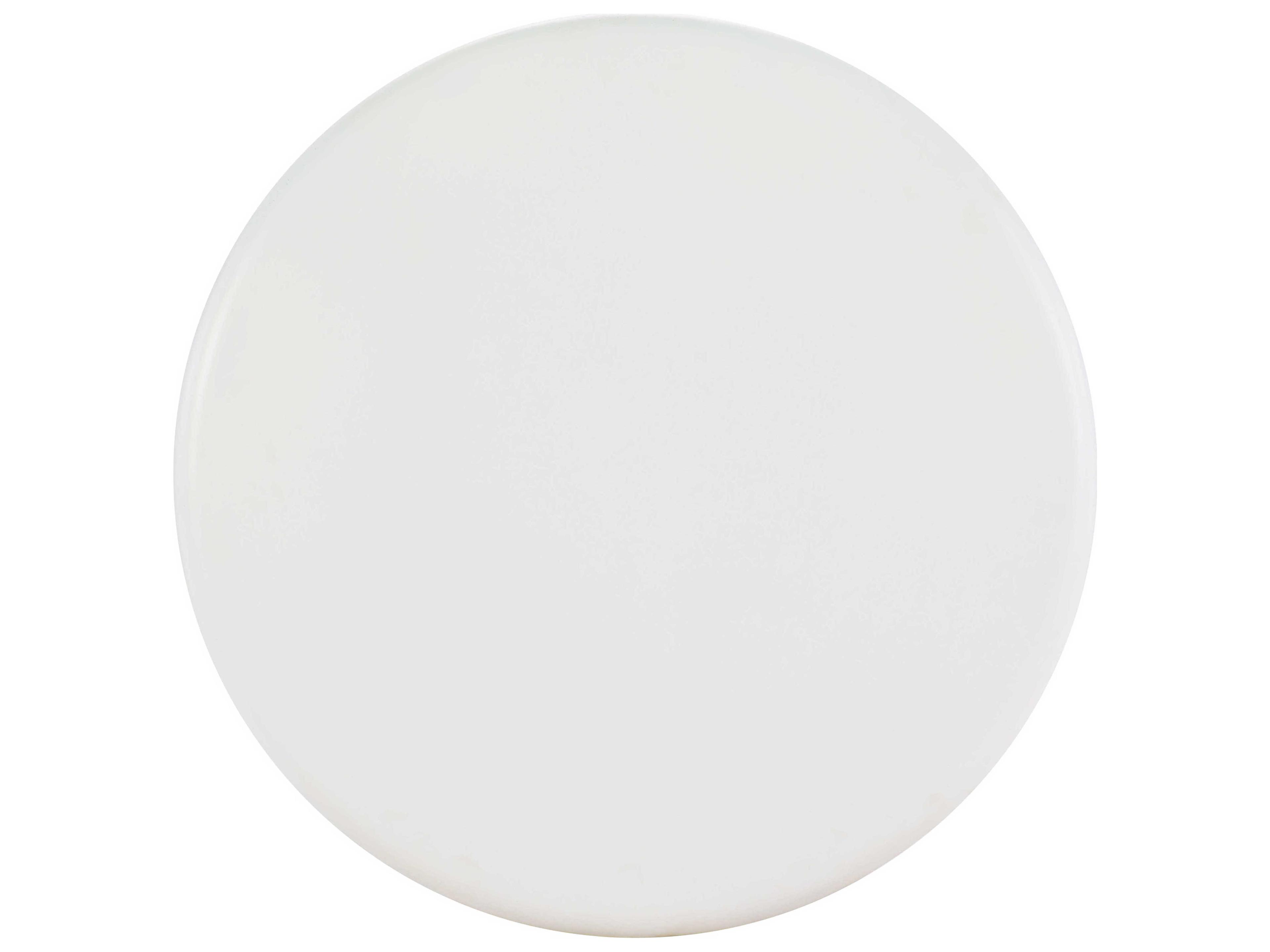 Bernhardt Exteriors Coquille White Round Patio Coffee Table