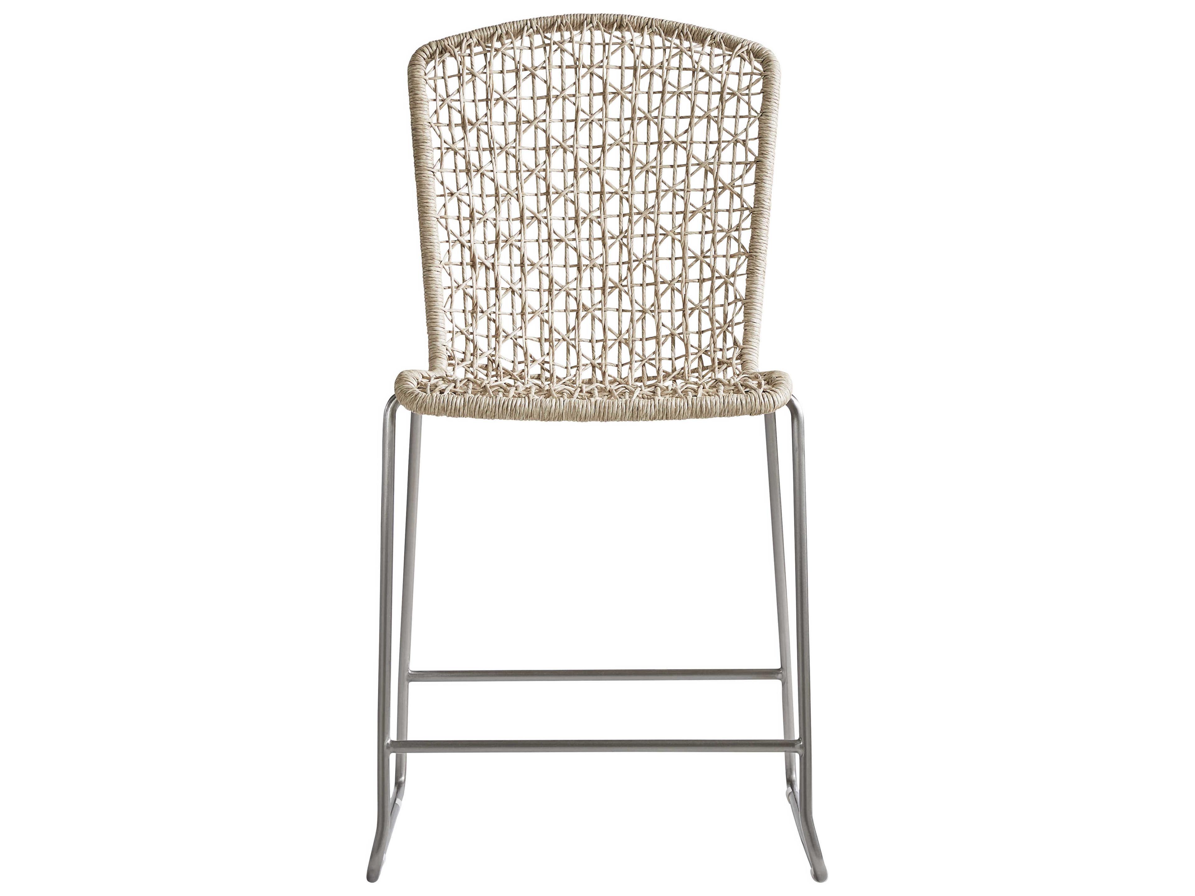 Bernhardt Exteriors Carmel Hazelnut Outdoor Patio Counter Stool