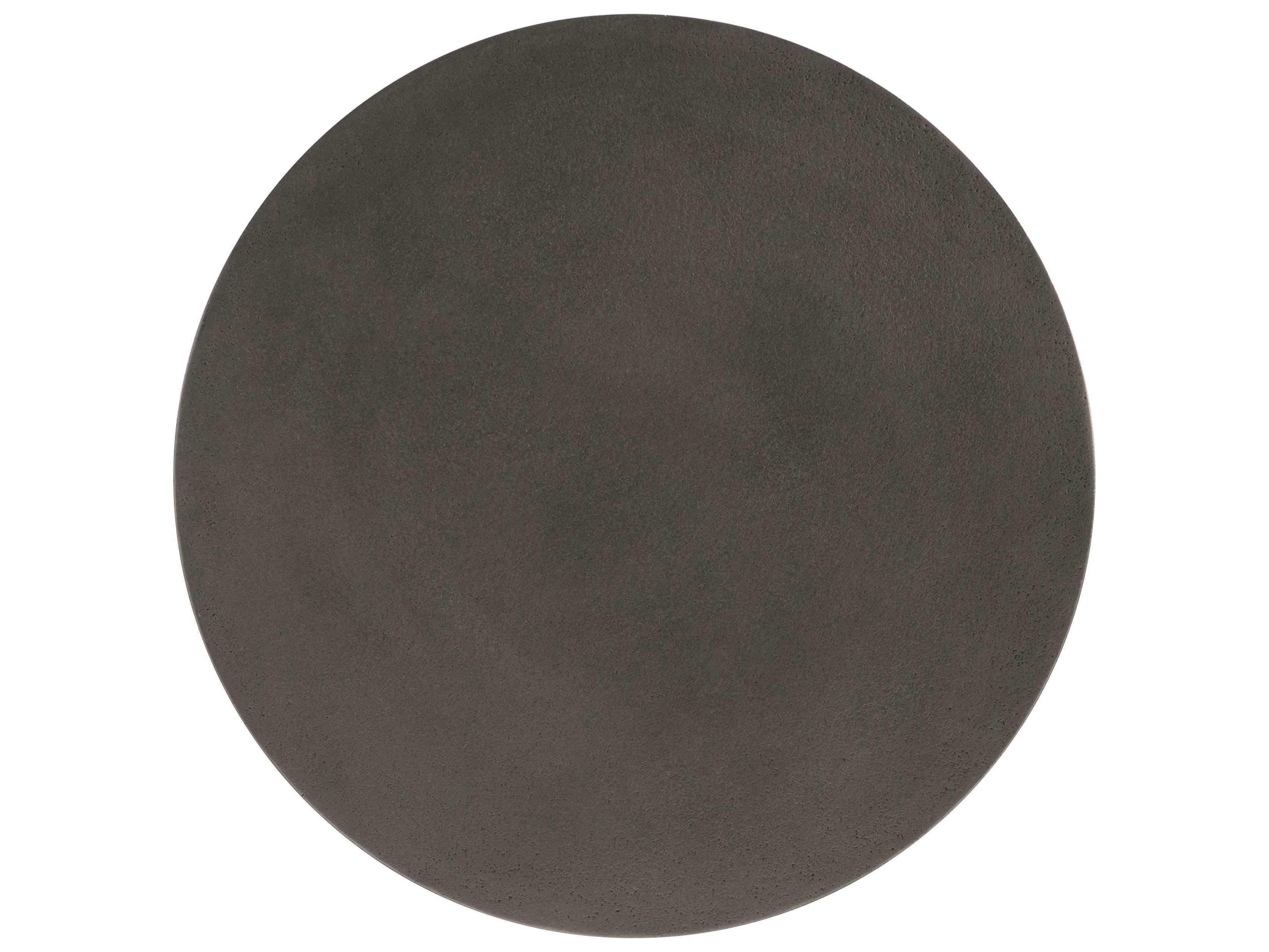 Bernhardt Exteriors Liguria Graphite Round Patio End Table