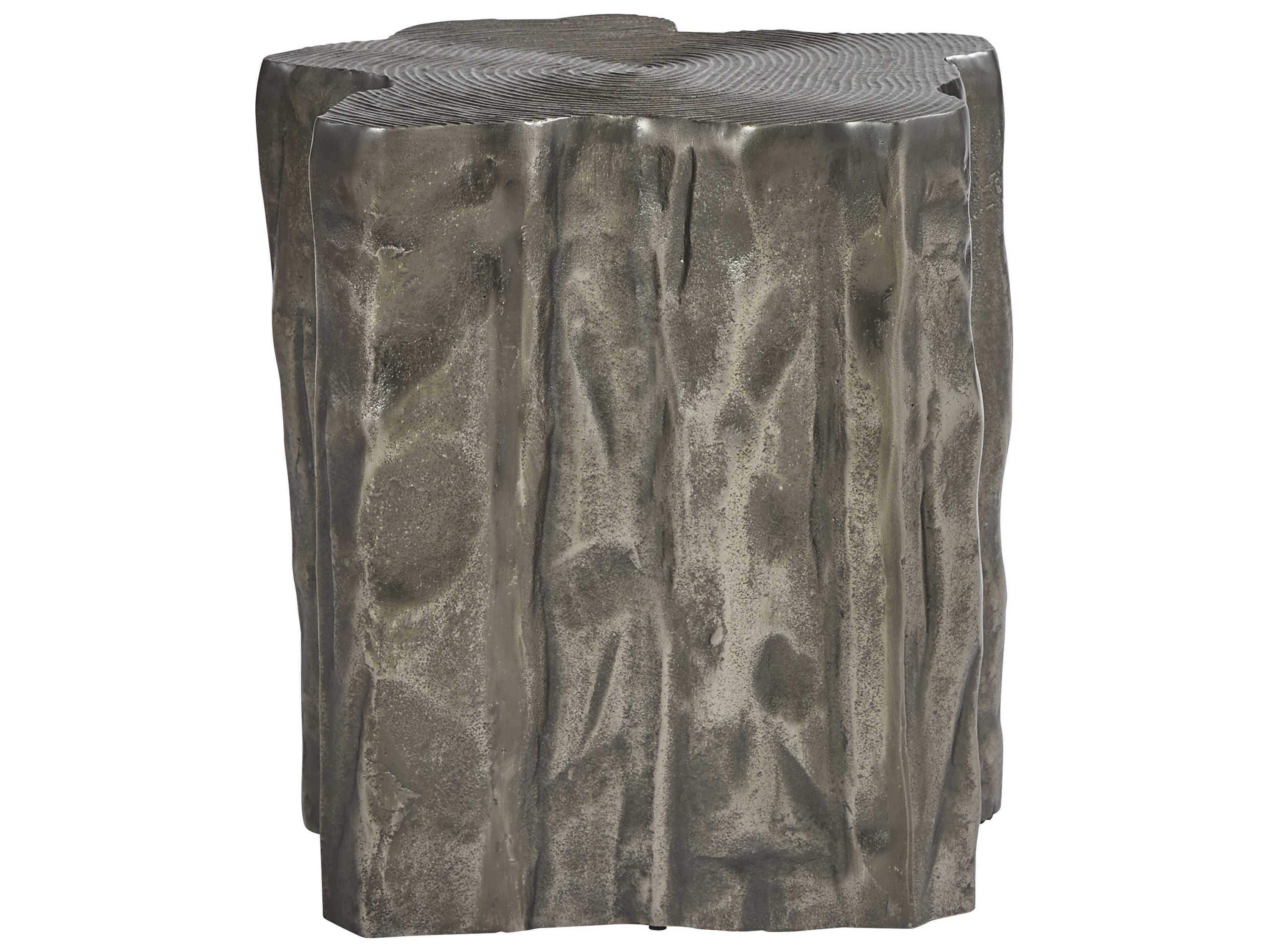 Bernhardt Exteriors Elba Graphite Outdoor Patio End Table