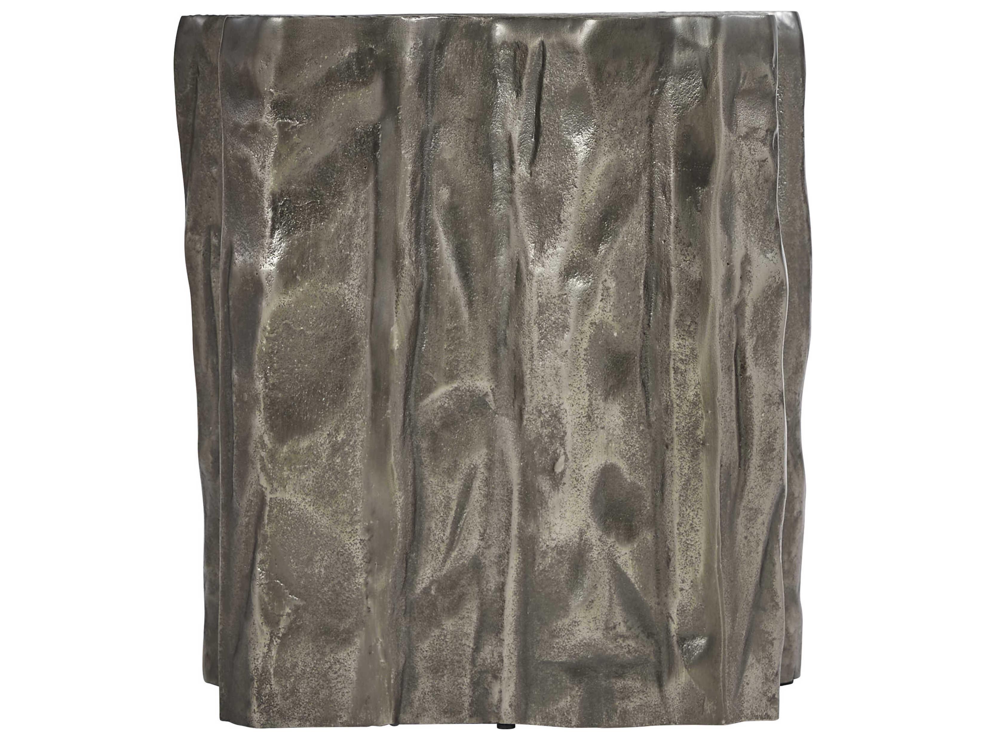 Bernhardt Exteriors Elba Graphite Outdoor Patio End Table