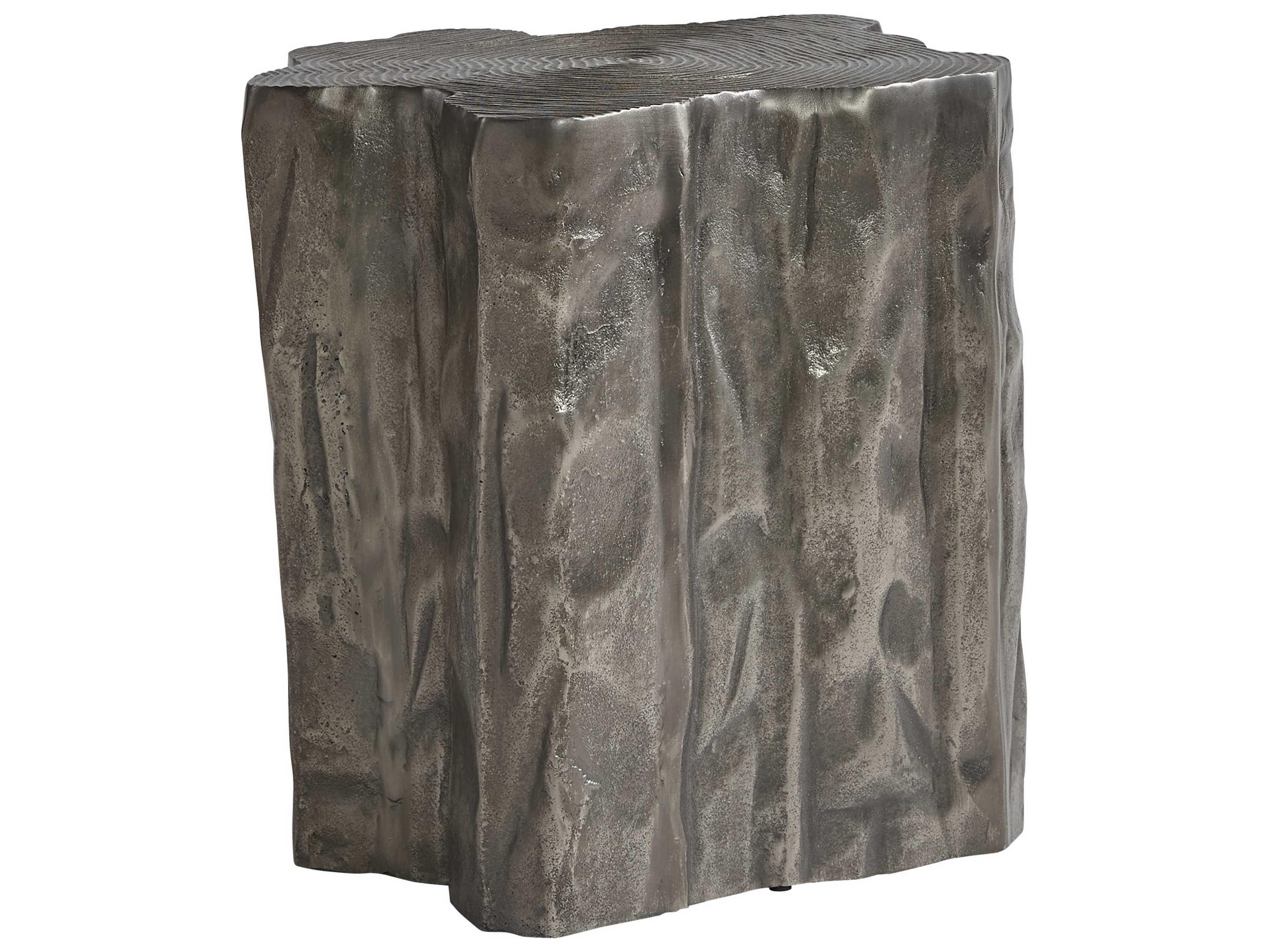 Bernhardt Exteriors Elba Graphite Outdoor Patio End Table