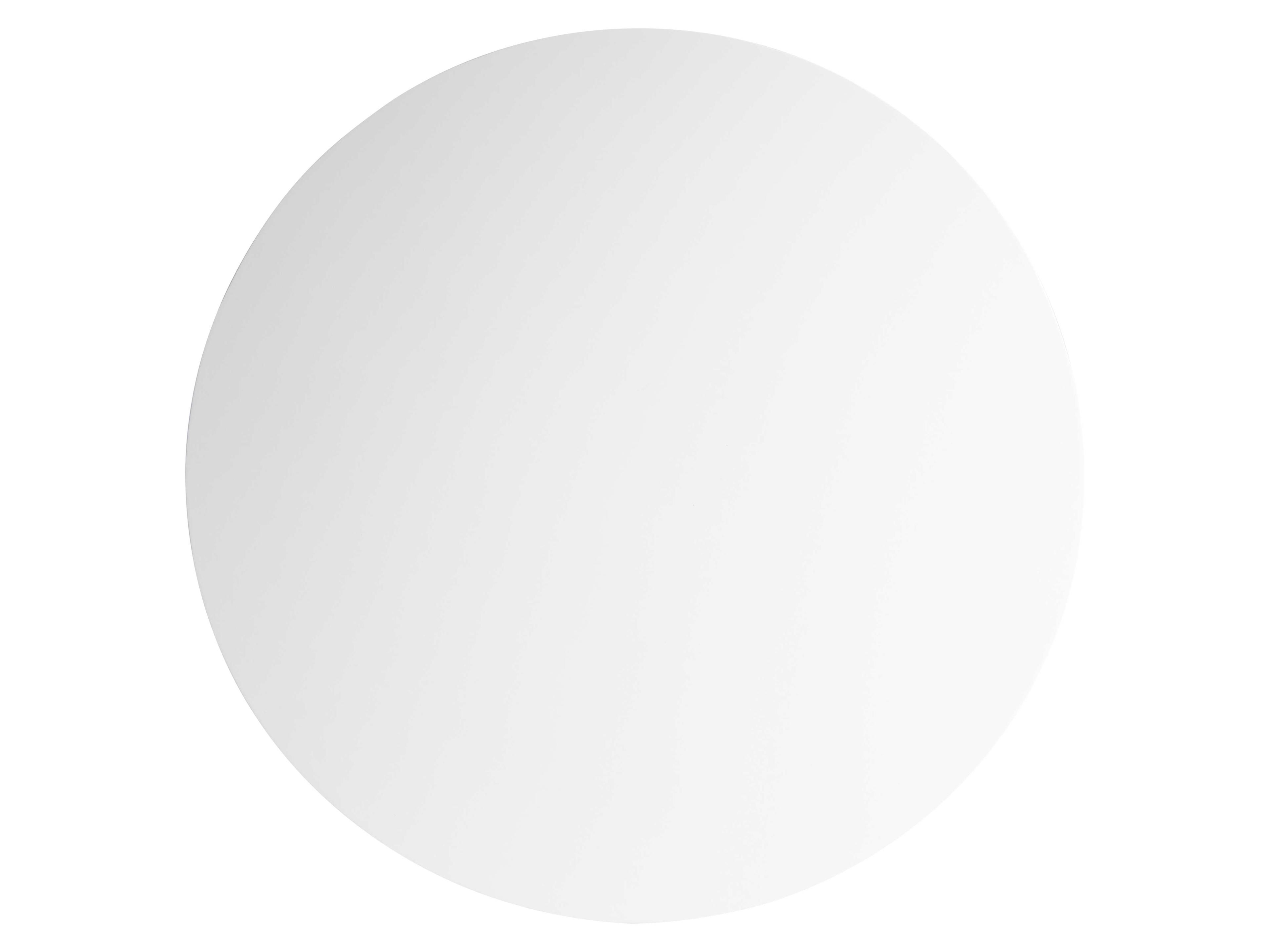 Bernhardt Exteriors Bone / Nickel Round Milos Patio Coffee Table