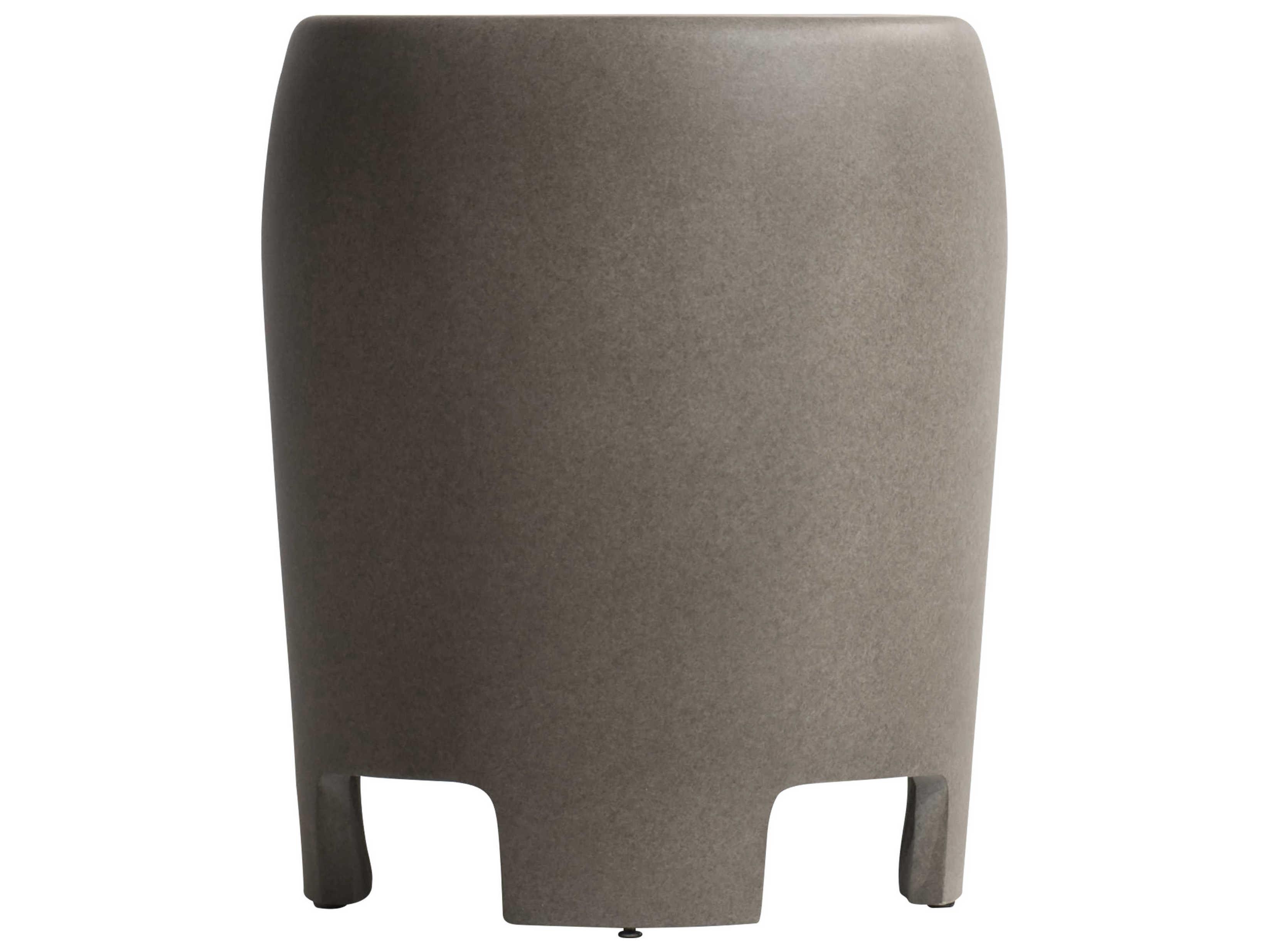 Bernhardt Exteriors Bedrock Round Puerto Outdoor End Table