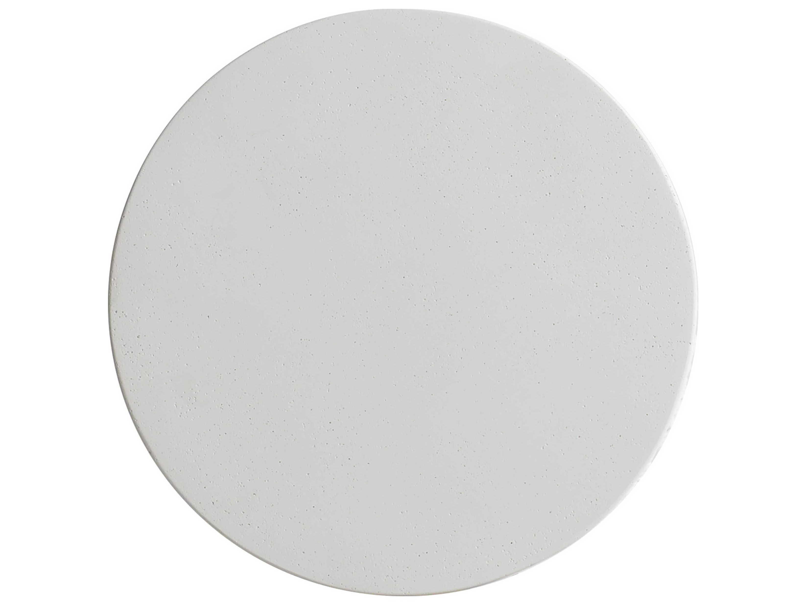 Bernhardt Exteriors Stone Round Outdoor Patio End Table