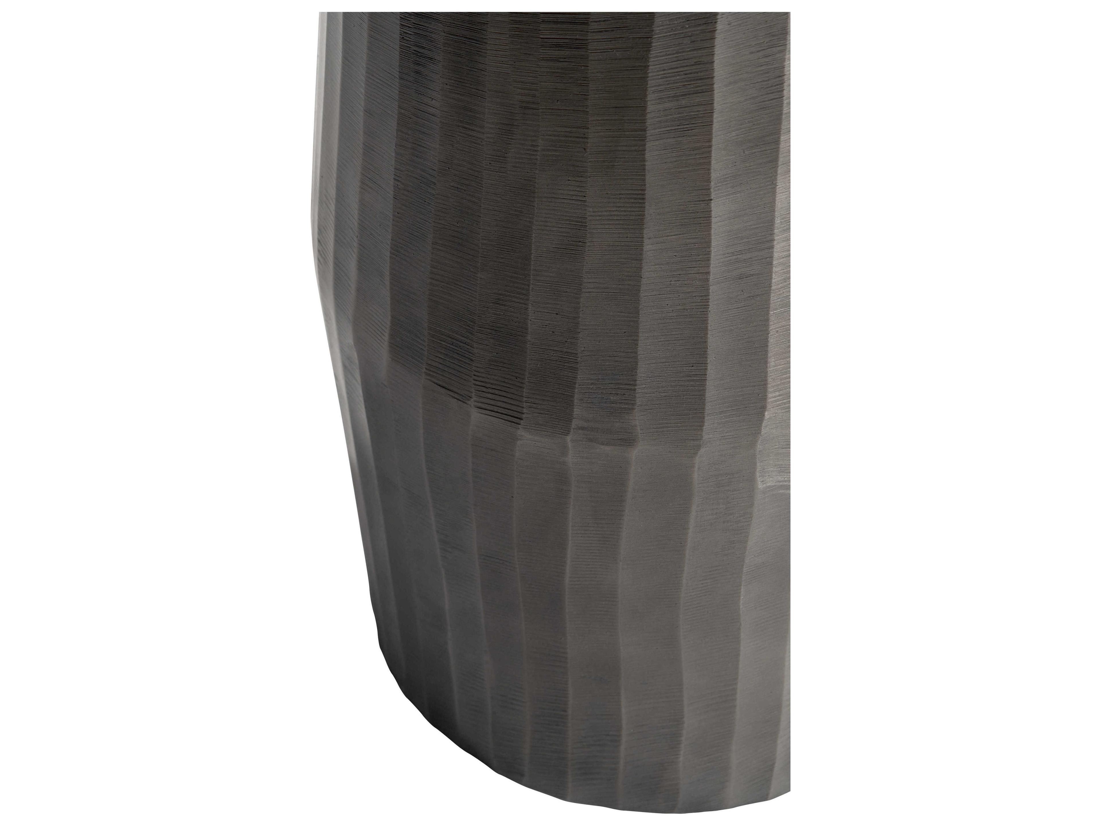 Bernhardt Exteriors Cast Aluminum Round Outdoor End Table