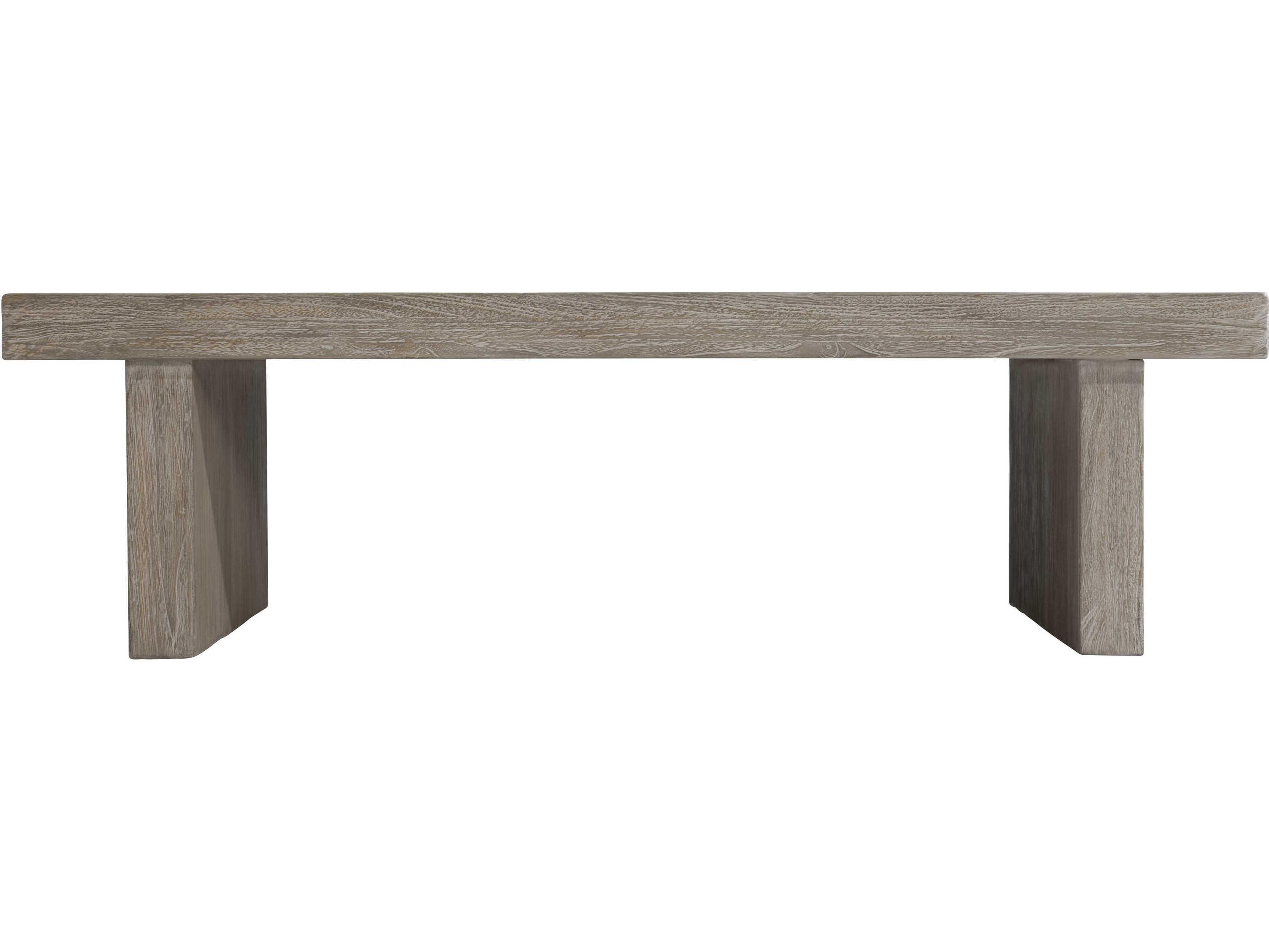 Bernhardt Exteriors Sea Oat Teak Rectangular Outdoor Coffee Table