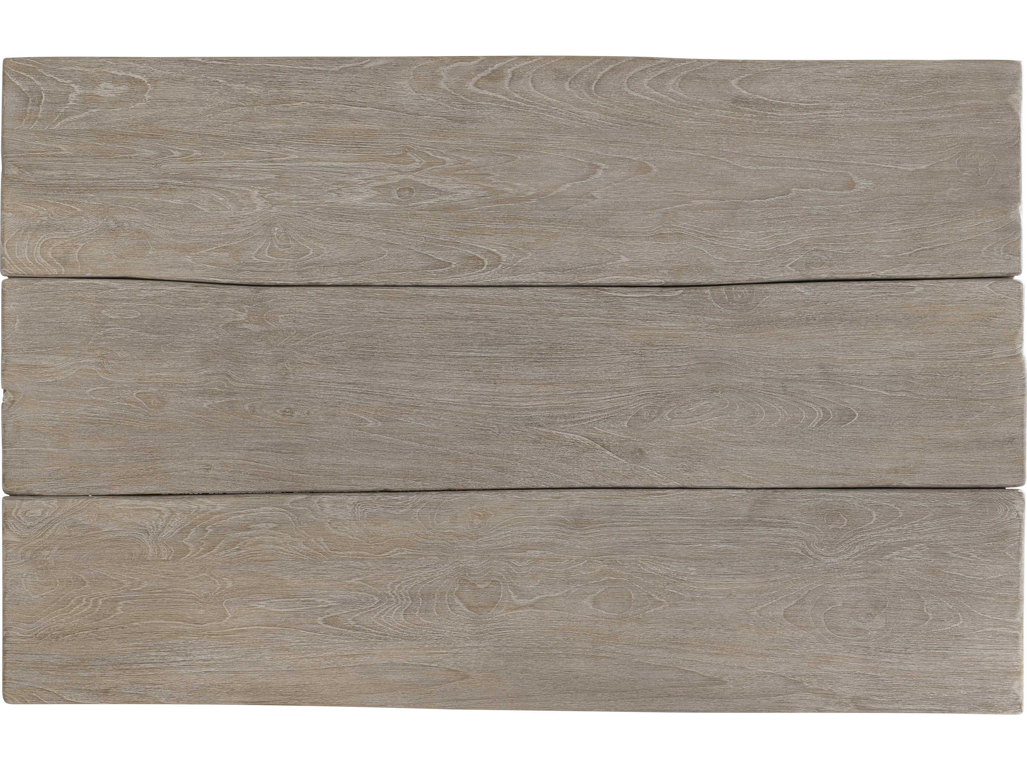 Bernhardt Exteriors Sea Oat Teak Rectangular Outdoor Coffee Table