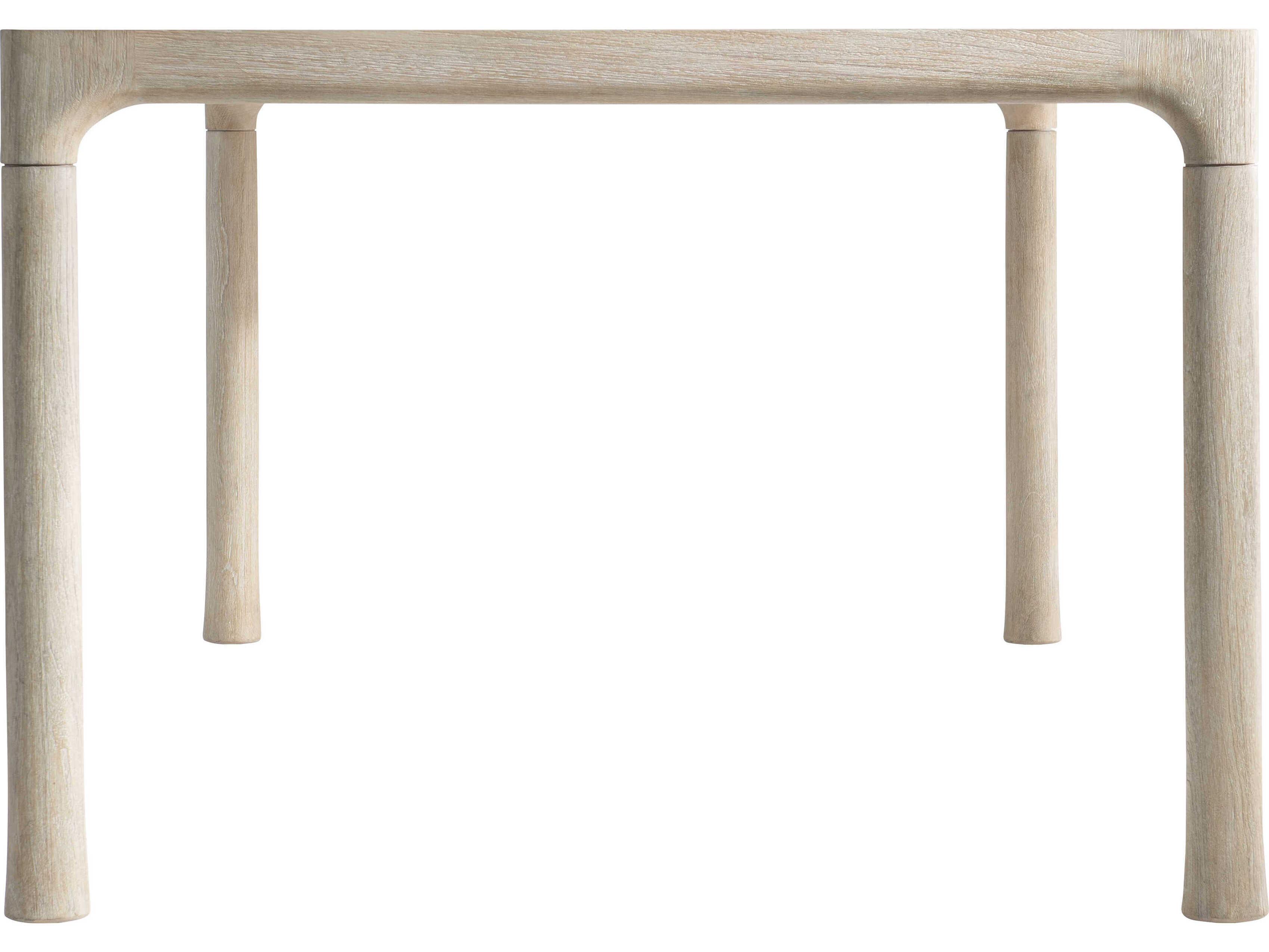 Bernhardt Exteriors Siesta Key Sea Oat Wood Rectangular Patio Dining Table