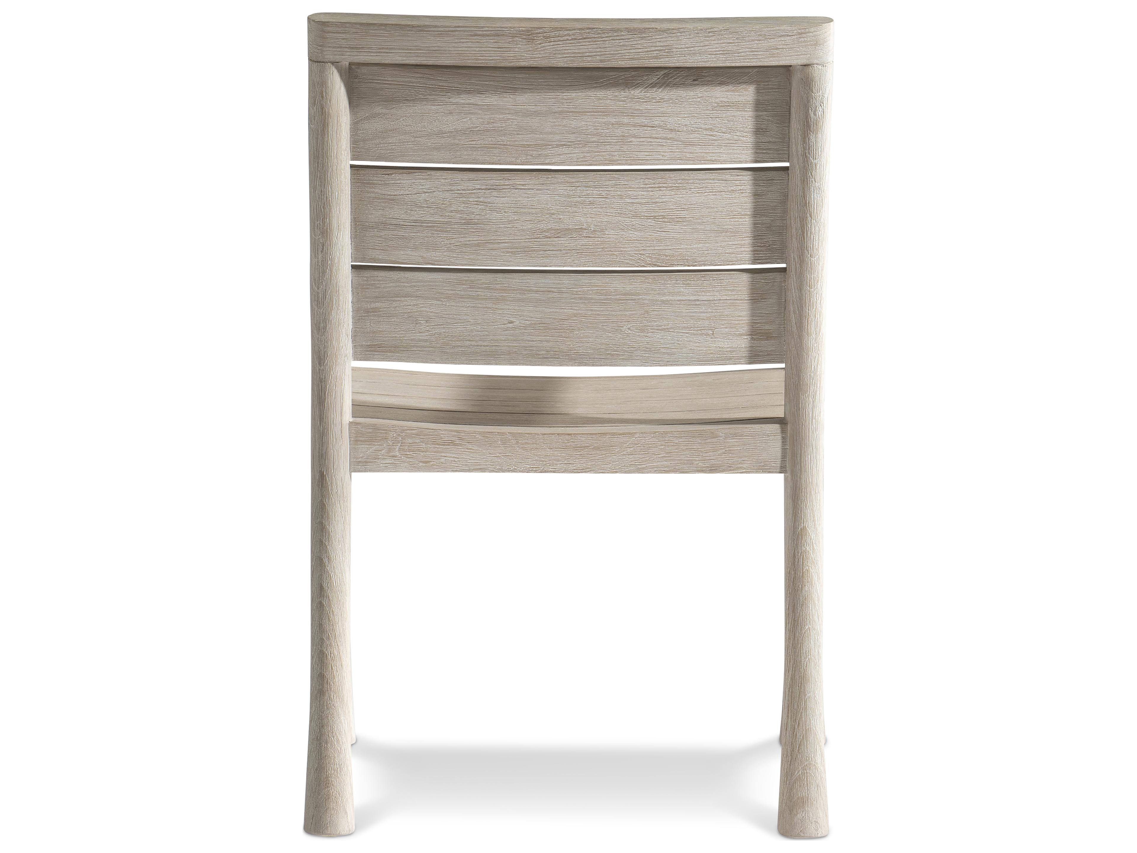 Bernhardt Exteriors Marco Sea Oat Wood Dining Chair