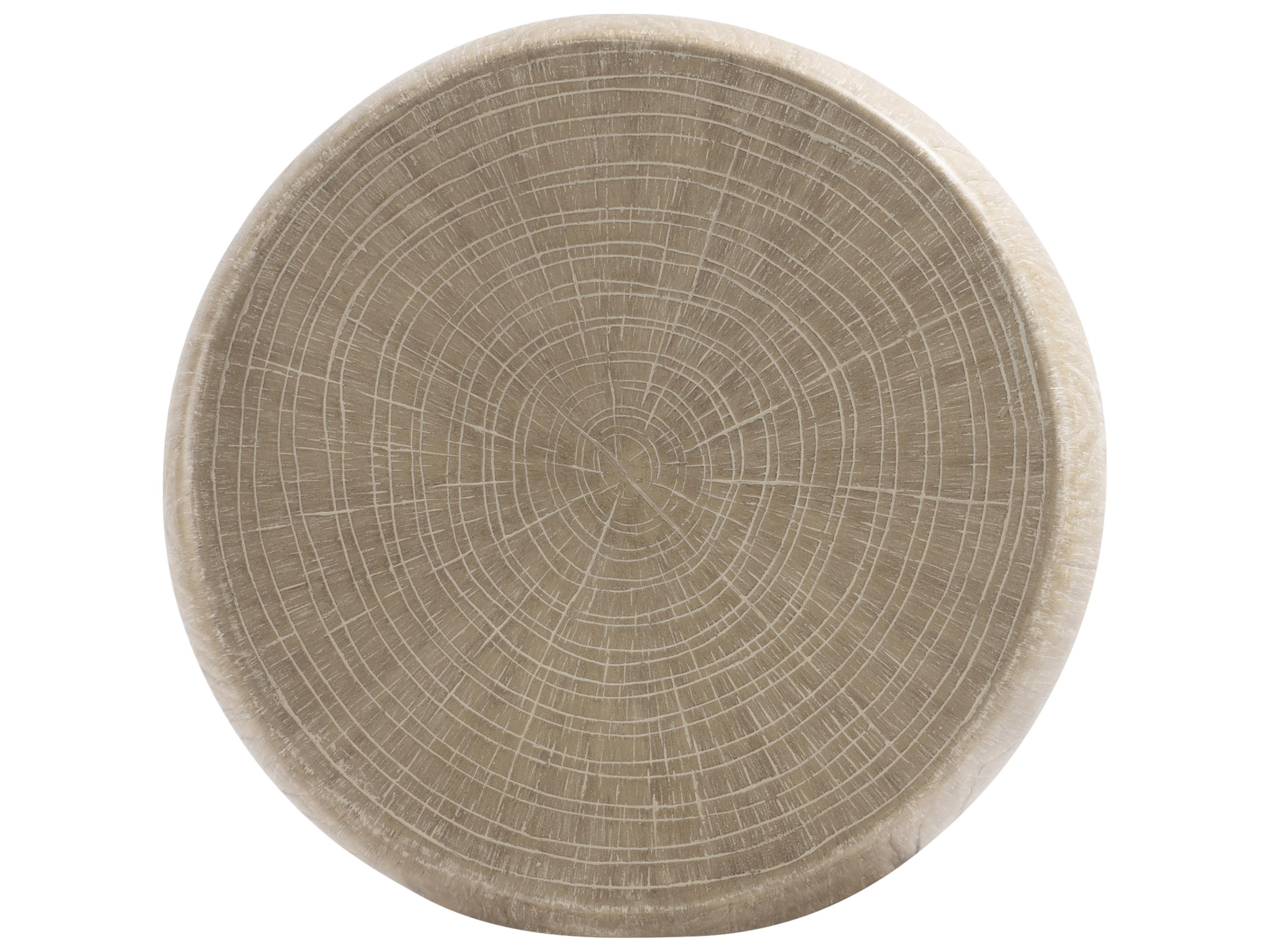 Bernhardt Exteriors Neptune Brown Concrete End Table