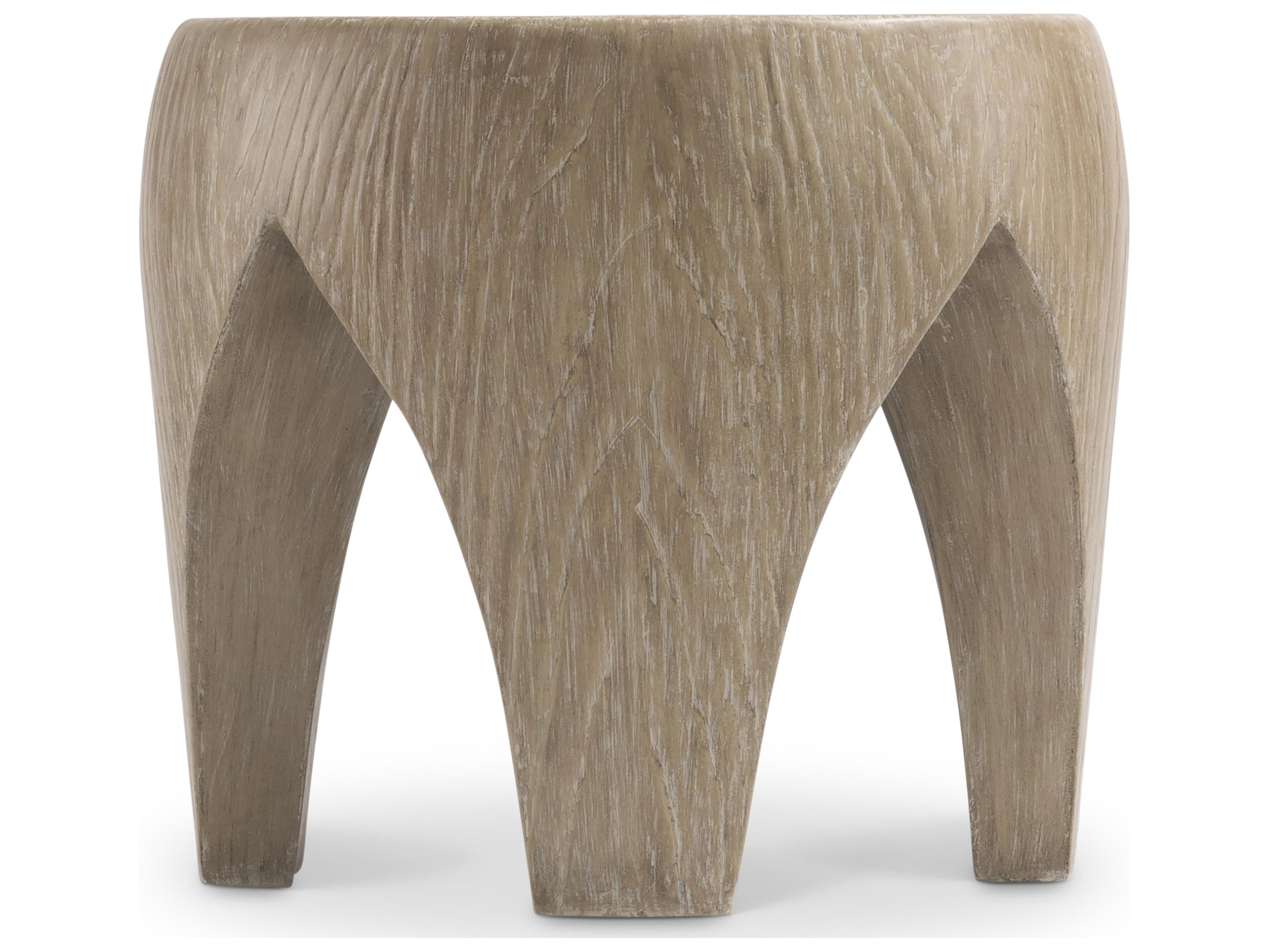 Bernhardt Exteriors Neptune Brown Concrete End Table