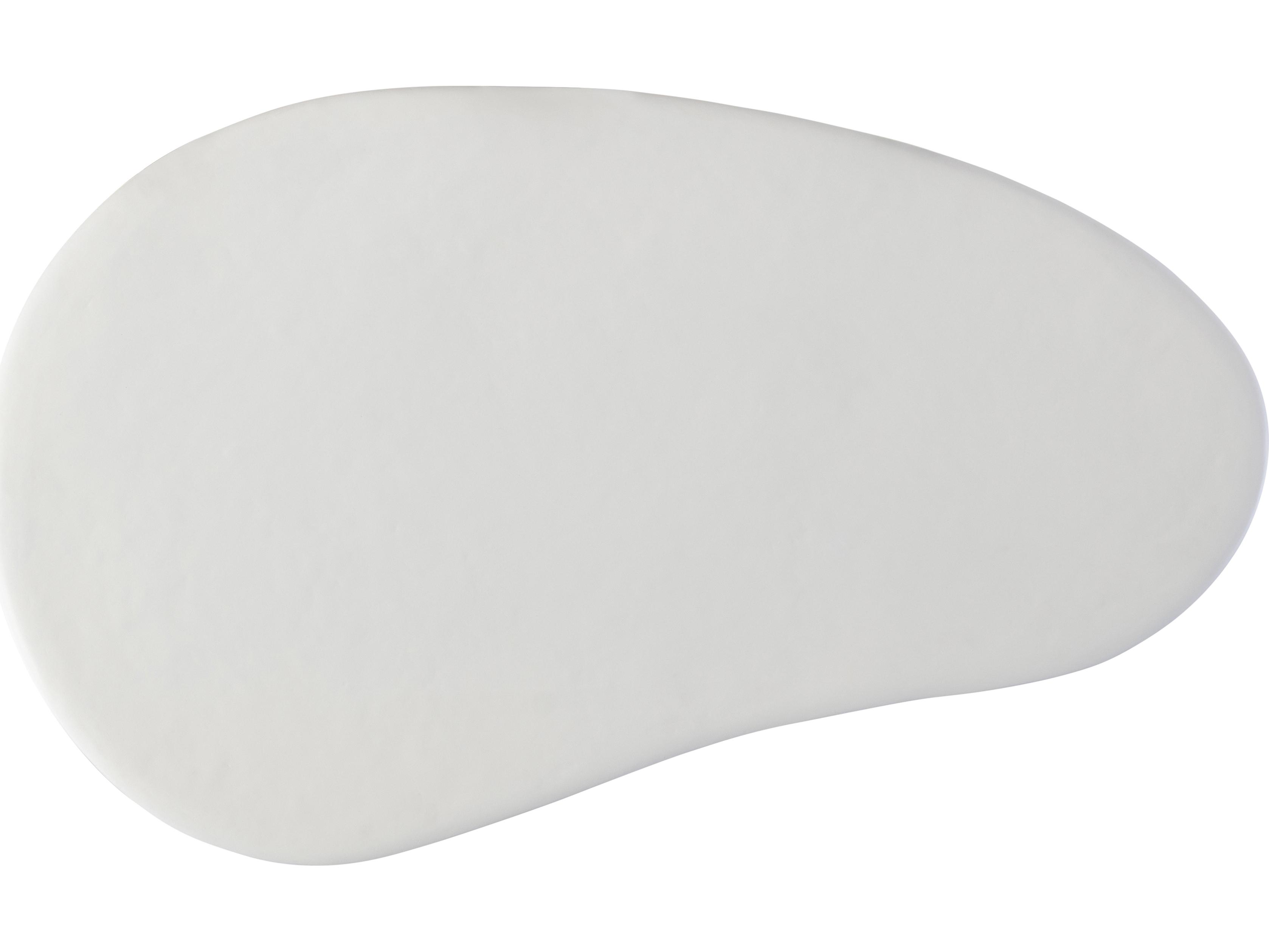 Bernhardt Exteriors Fresco White Concrete Coffee Table