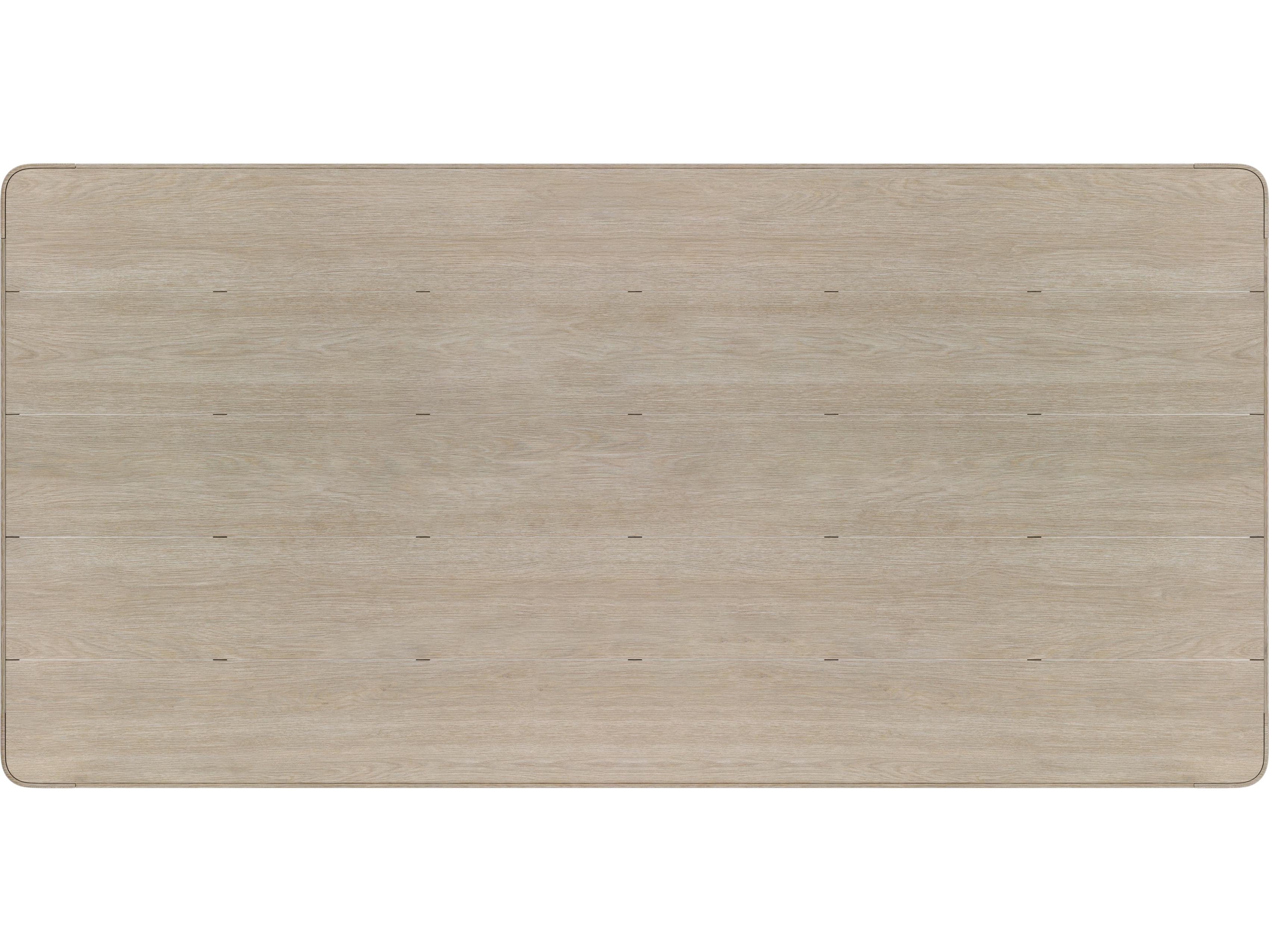 Bernhardt Exteriors Edenton Brown Teak Rectangular Dining Table