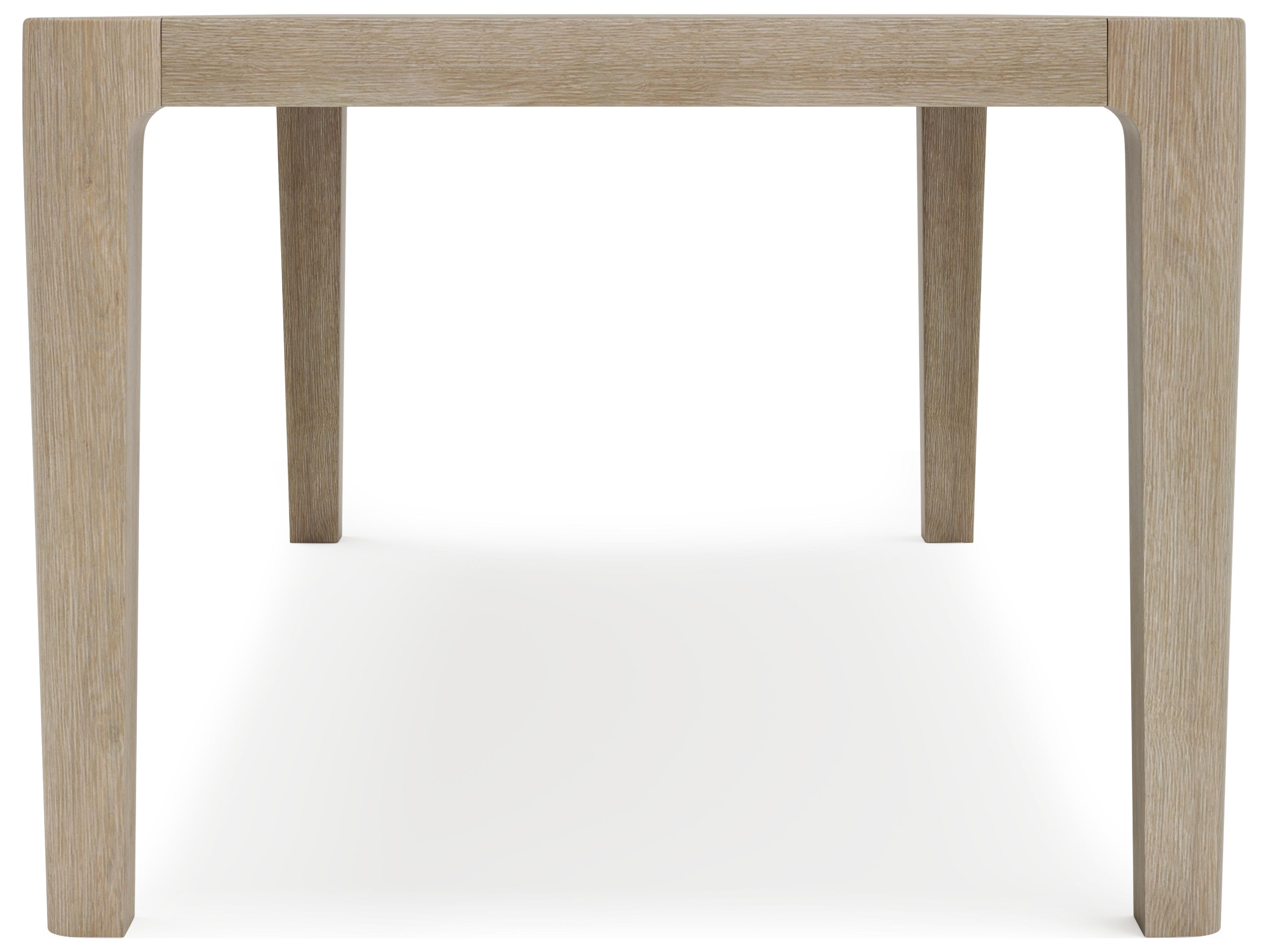 Bernhardt Exteriors Edenton Brown Teak Rectangular Dining Table