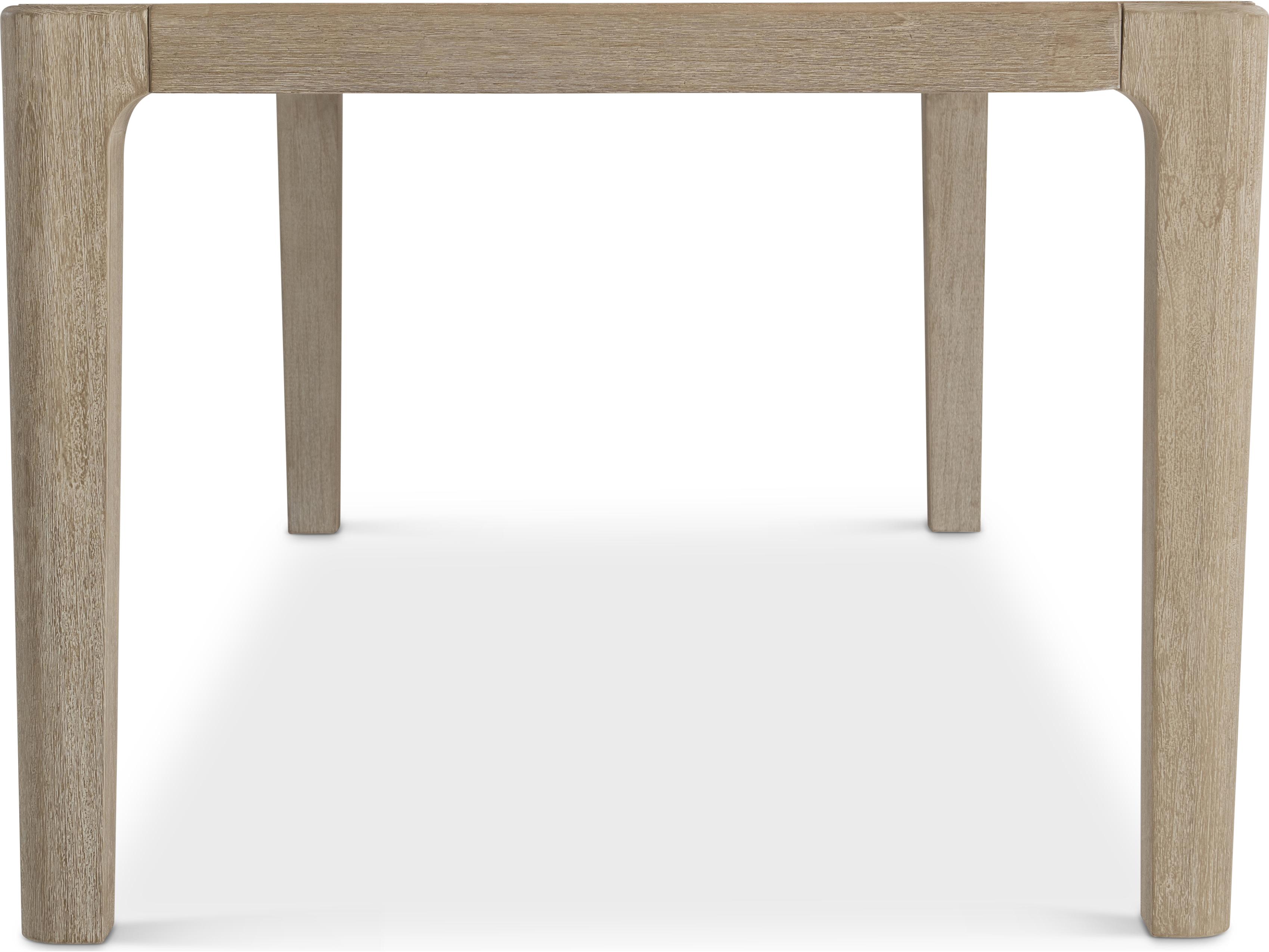 Bernhardt Exteriors Edenton Brown Teak Rectangular Dining Table