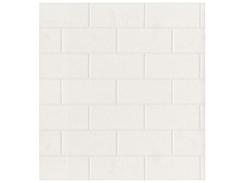 Brewster Home Fashions For Your Bath Iii Paintable White Tile Wallpaper