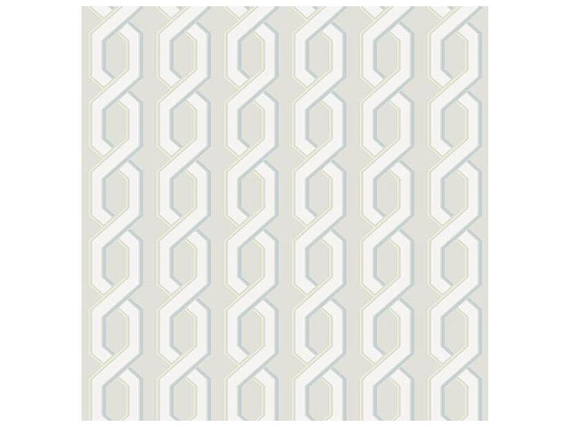 Brewster Home Fashions For Your Bath Iii Twist Grey Geometric Wallpaper