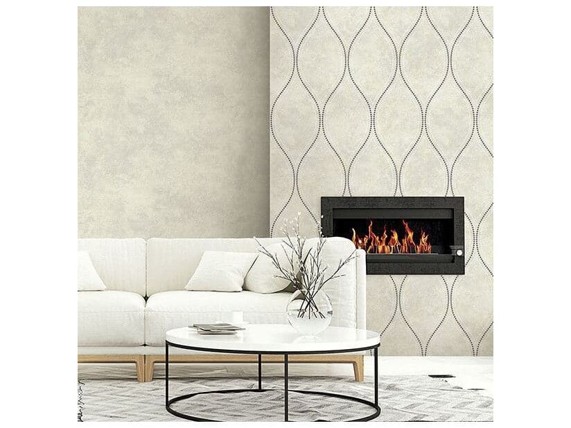 Brewster Home Fashions Kenneth James Marmor Ivory Marble Texture Wallpaper