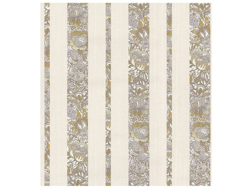 Brewster Home Fashions Bellissimo Vi Certosa Lavender Floral Stripe Wallpaper