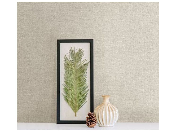 Brewster Home Fashions Advantage Rocky Cream Canvas Wallpaper Rocky Cream Canvas Wallpaper