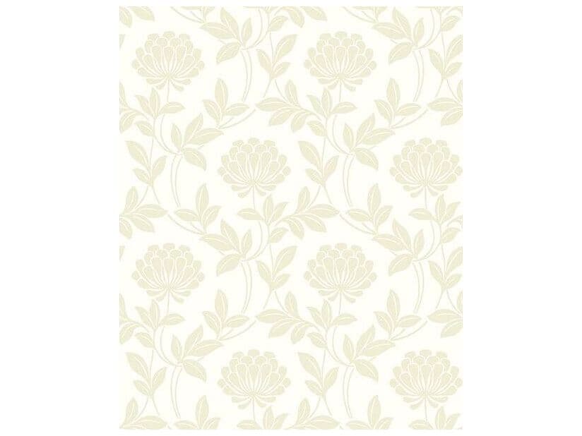 Brewster Home Fashions Advantage Ogilvy Bone Floral Wallpaper Ogilvy Bone Floral Wallpaper