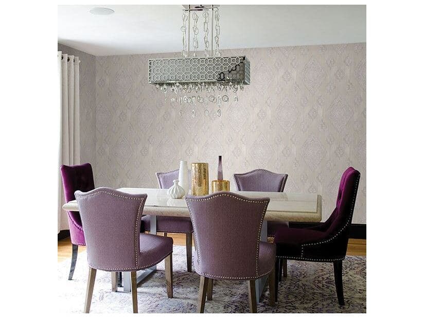 Brewster Home Fashions Advantage Leana Dove Medallion Wallpaper Leana Dove Medallion Wallpaper