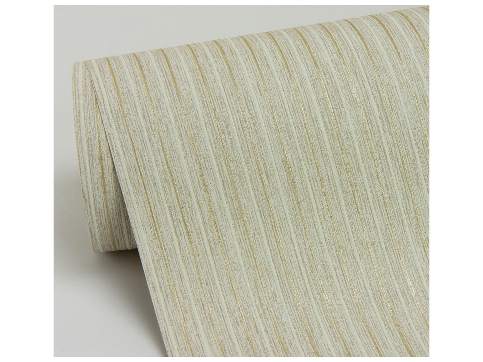 Brewster Home Fashions Advantage Lily Beige Stripe Wallpaper Lily Beige Stripe Wallpaper