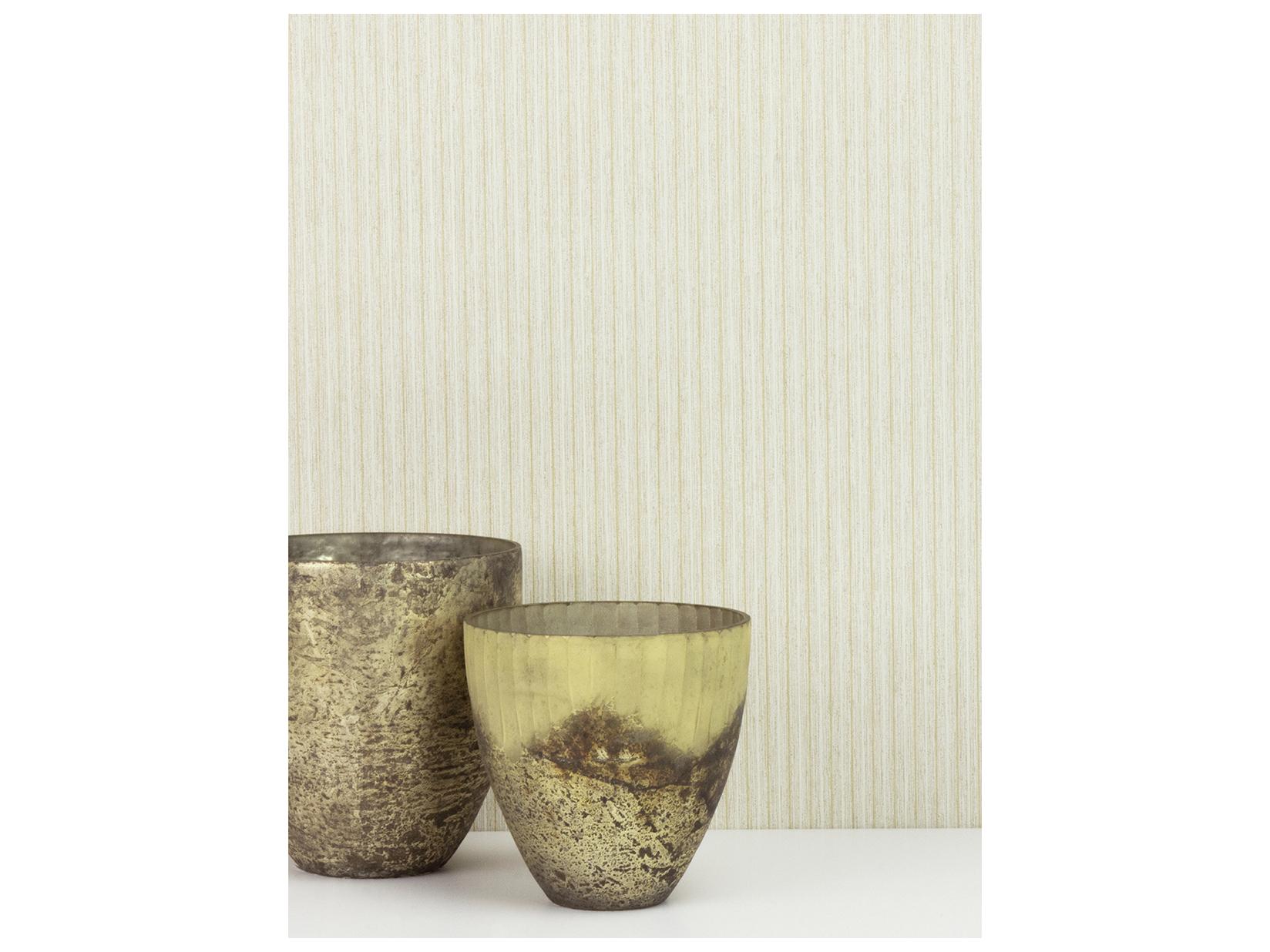 Brewster Home Fashions Advantage Lily Beige Stripe Wallpaper Lily Beige Stripe Wallpaper