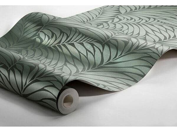 Brewster Home Fashions Engblad & Co Myfair Olive Leaf Wallpaper