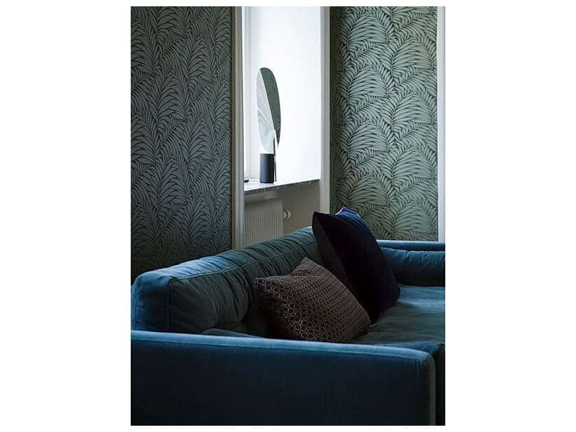 Brewster Home Fashions Engblad & Co Myfair Olive Leaf Wallpaper