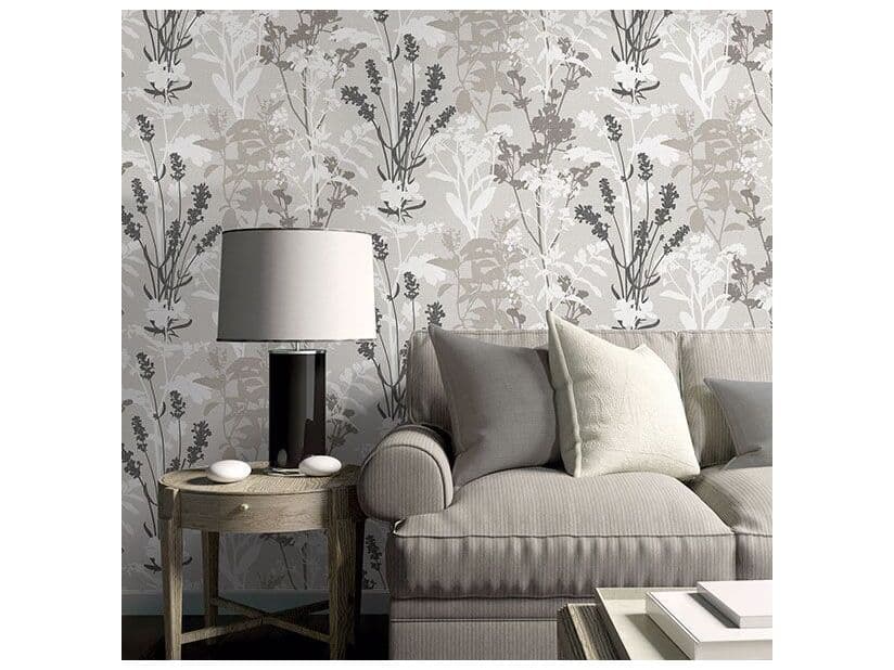 Brewster Home Fashions Advantage Desdemona Multicolor Floral Silhouettes Wallpaper Desdemona Multicolor Floral Silhouettes Wallpaper
