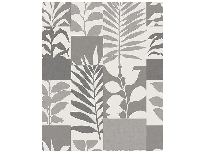 Brewster Home Fashions Advantage Goneril Grey Botanical Geometric Wallpaper Goneril Grey Botanical Geometric Wallpaper