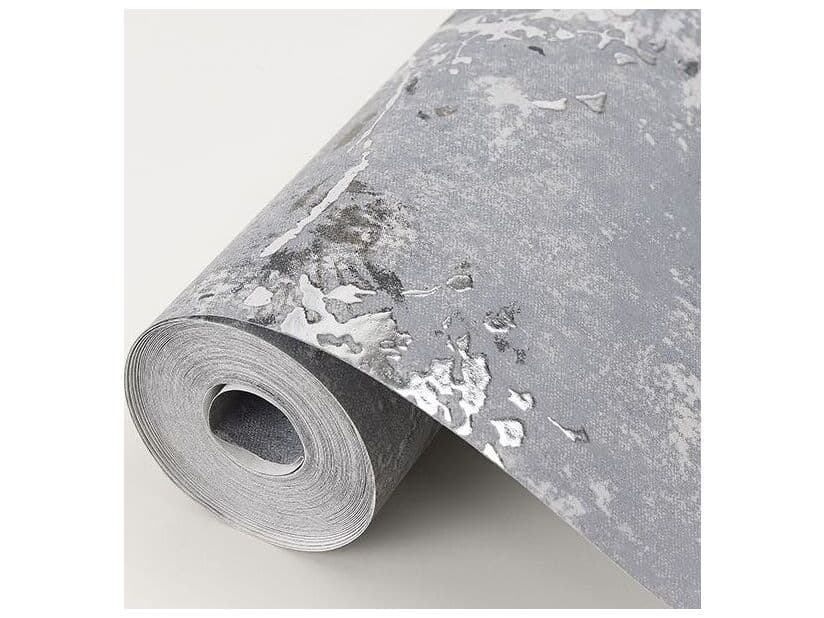 Brewster Home Fashions Fresh Start Kitchen & Bath Misty Charcoal Distressed Dandelion Wallpaper